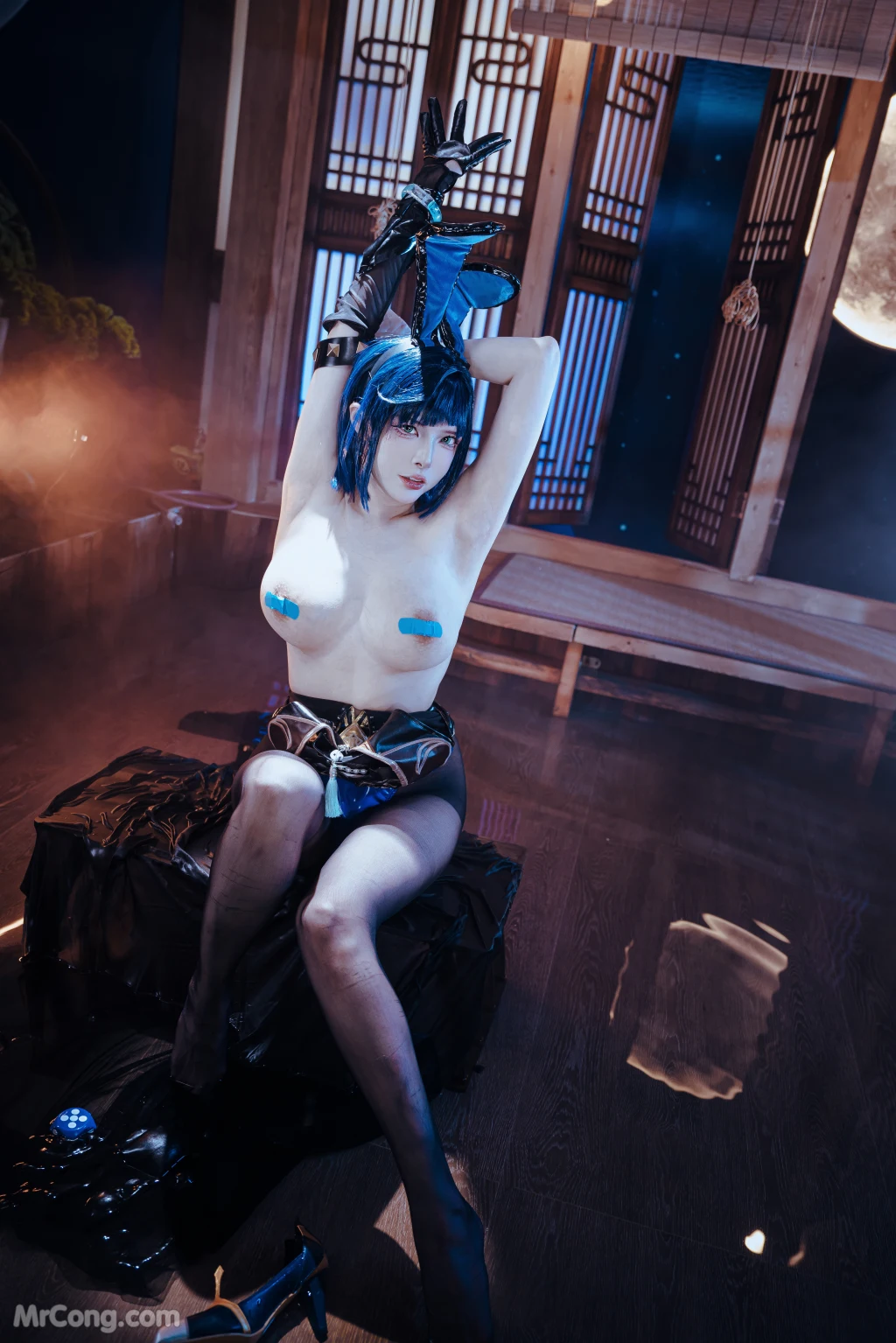 Coser@Xia Xiao Qiu Qiu Qiu (夏小秋秋秋) No.116: 夜兰 兔女郎 (92 photos) – Page 5