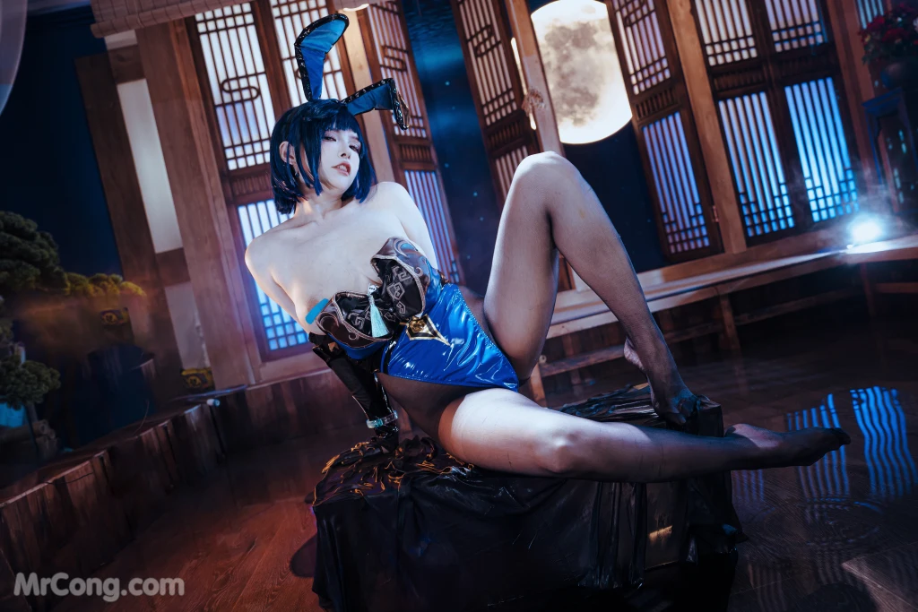 Coser@Xia Xiao Qiu Qiu Qiu (夏小秋秋秋) No.116: 夜兰 兔女郎 (92 photos) – Page 6