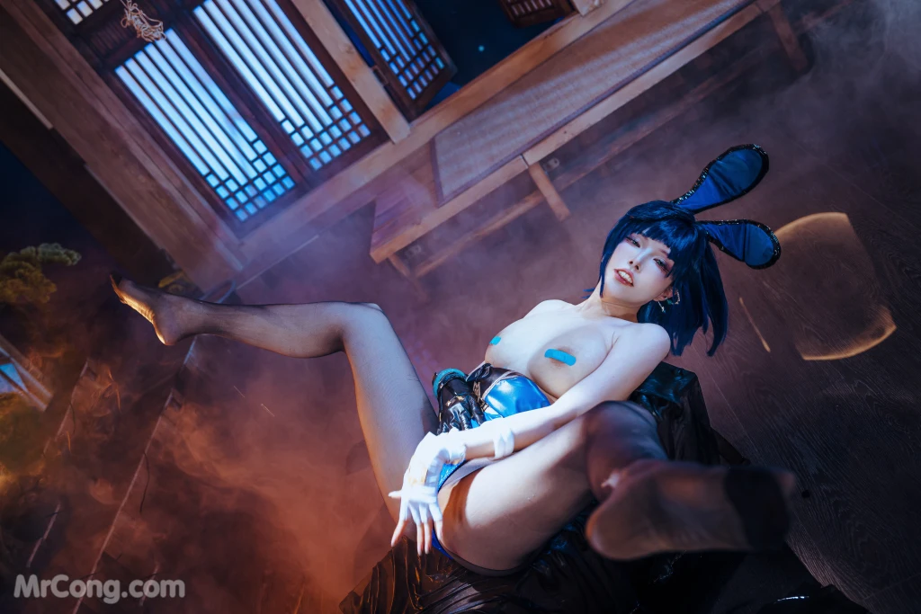 Coser@Xia Xiao Qiu Qiu Qiu (夏小秋秋秋) No.116: 夜兰 兔女郎 (92 photos) – Page 7