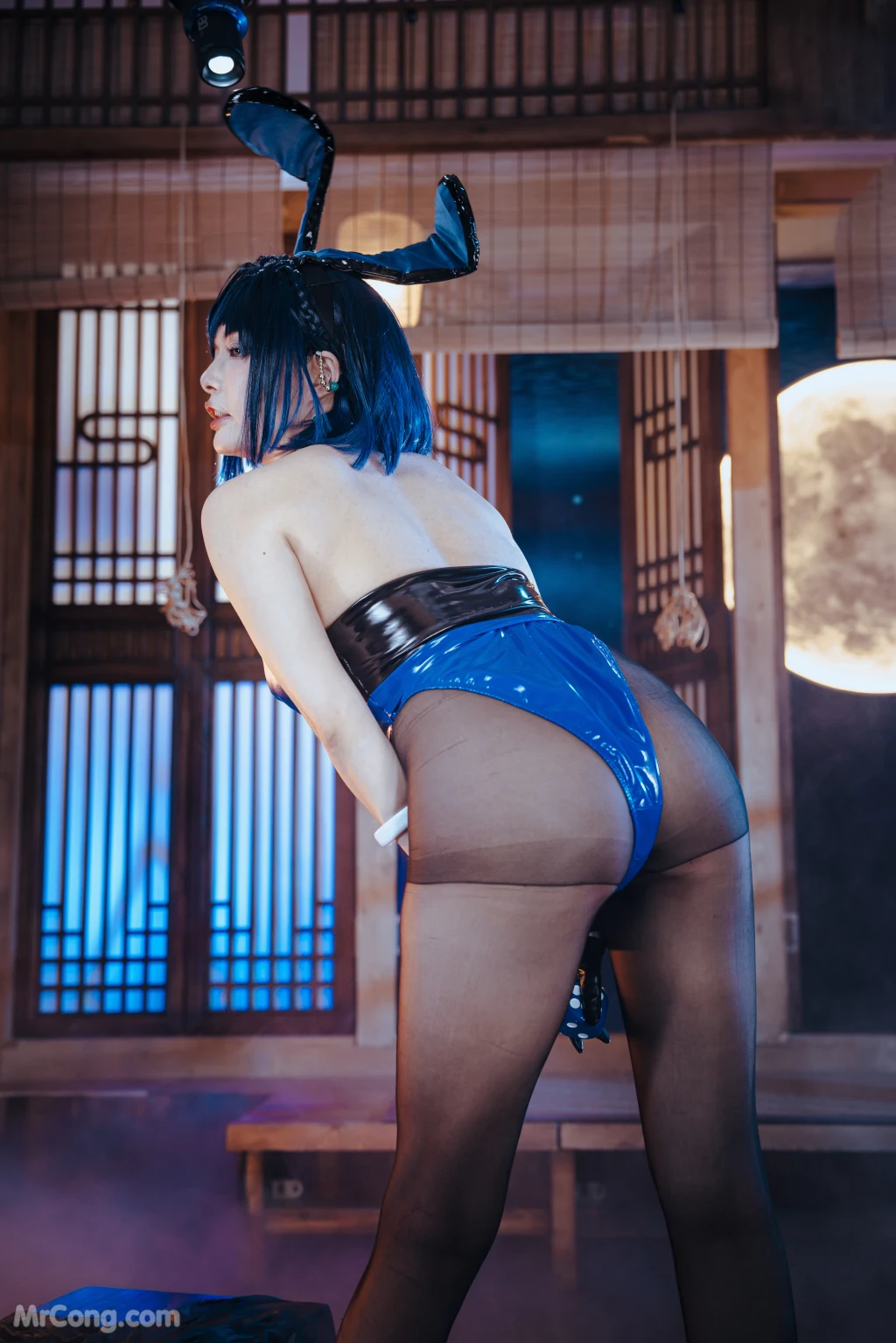 Coser@Xia Xiao Qiu Qiu Qiu (夏小秋秋秋) No.116: 夜兰 兔女郎 (92 photos) – Page 8