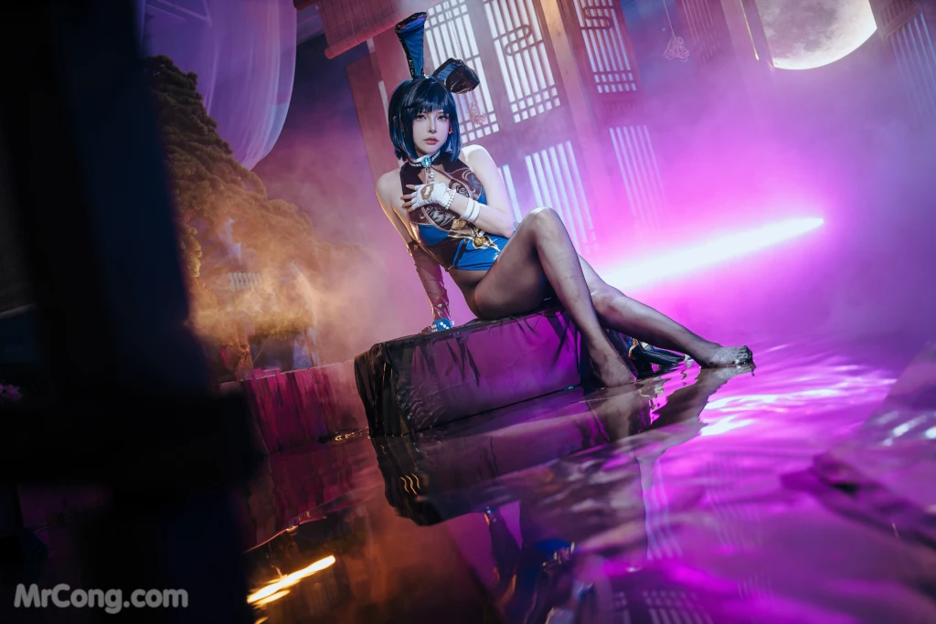 Coser@Xia Xiao Qiu Qiu Qiu (夏小秋秋秋) No.116: 夜兰 兔女郎 (92 photos) – Page 8