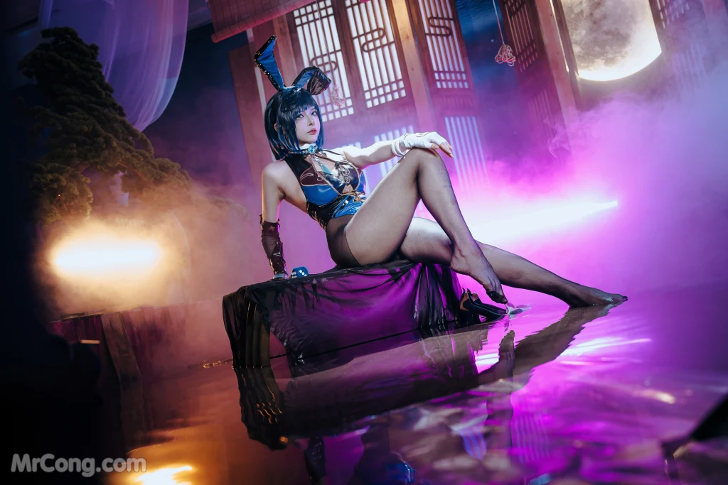 Coser@Xia Xiao Qiu Qiu Qiu (夏小秋秋秋) No.116: 夜兰 兔女郎 (92 photos) – Page 8