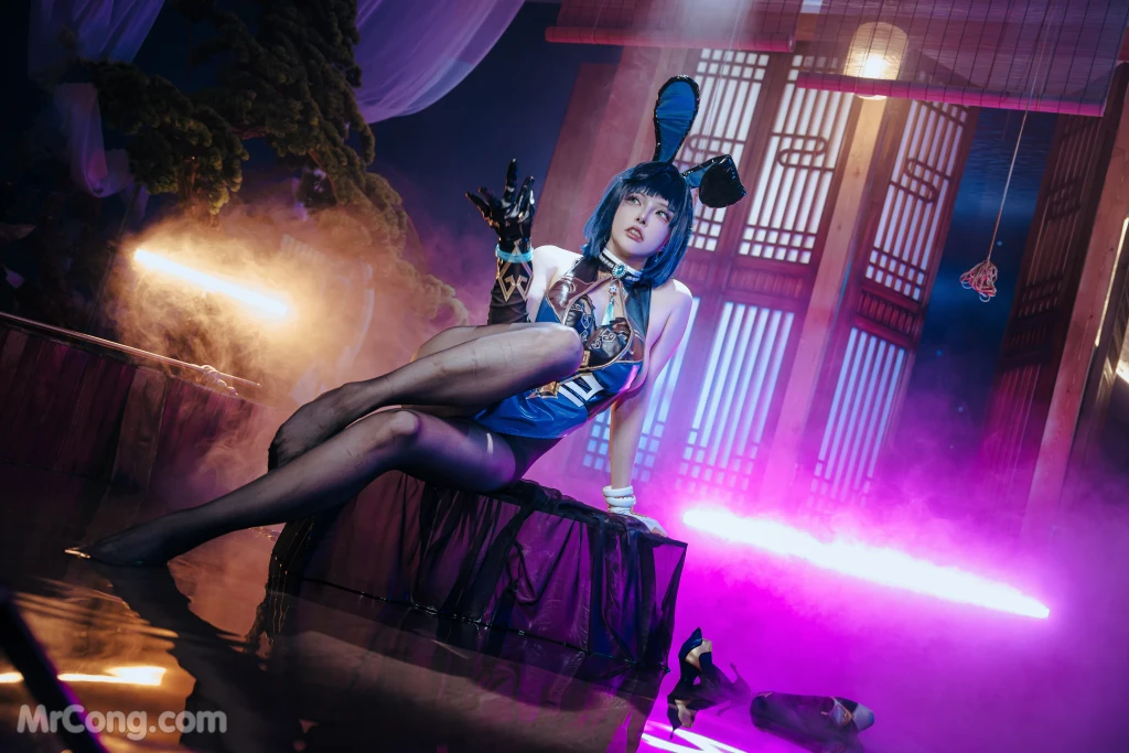 Coser@Xia Xiao Qiu Qiu Qiu (夏小秋秋秋) No.116: 夜兰 兔女郎 (92 photos) – Page 9