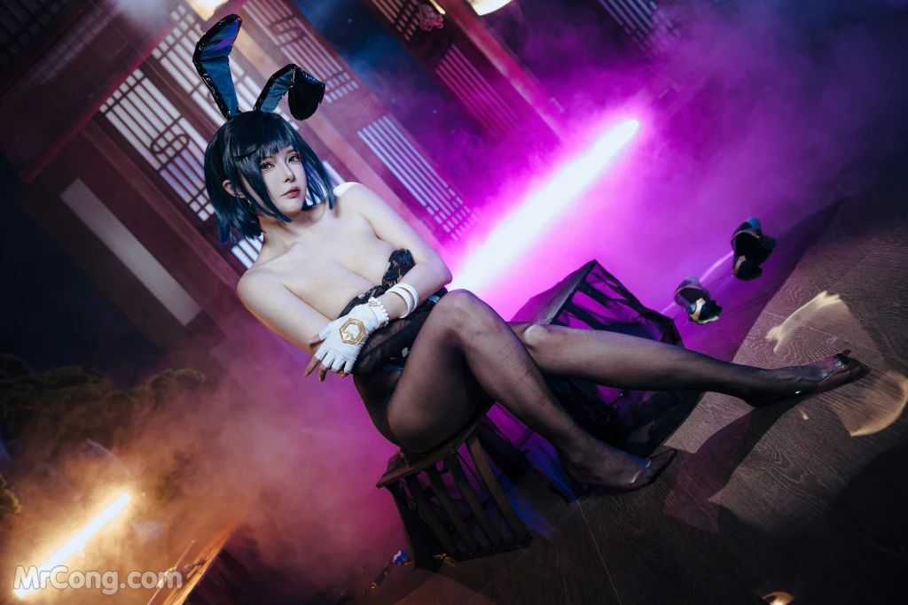 Coser@Xia Xiao Qiu Qiu Qiu (夏小秋秋秋) No.116: 夜兰 兔女郎 (92 photos) – Page 10