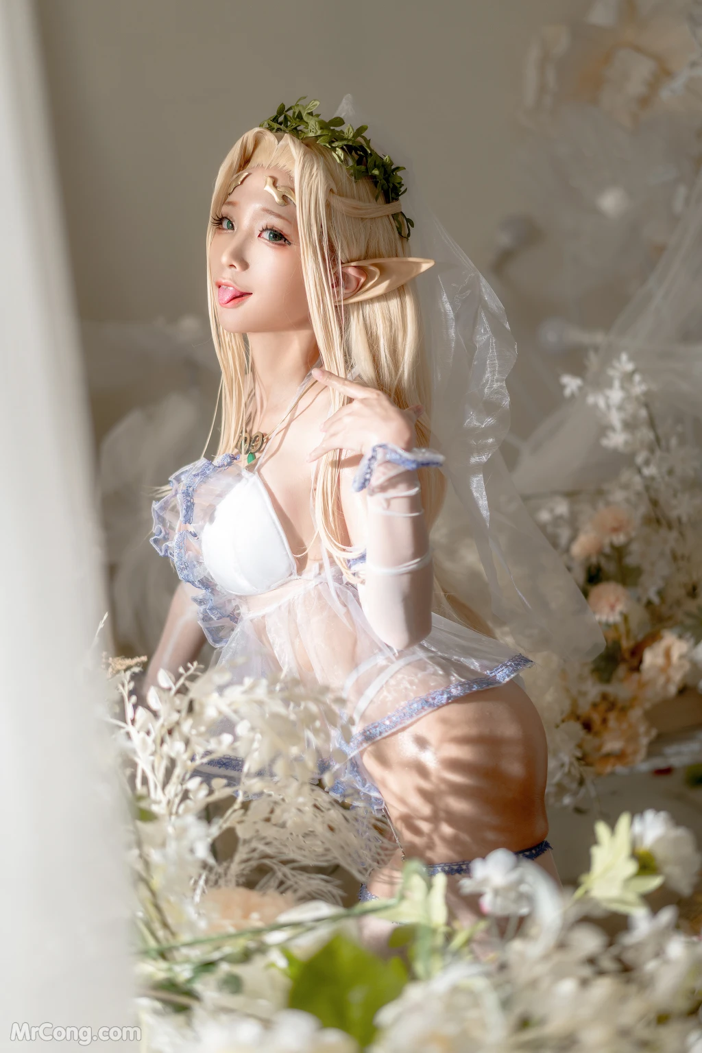 Coser@蠢沫沫 (chunmomo): White Elf (147 photos) – Page 2