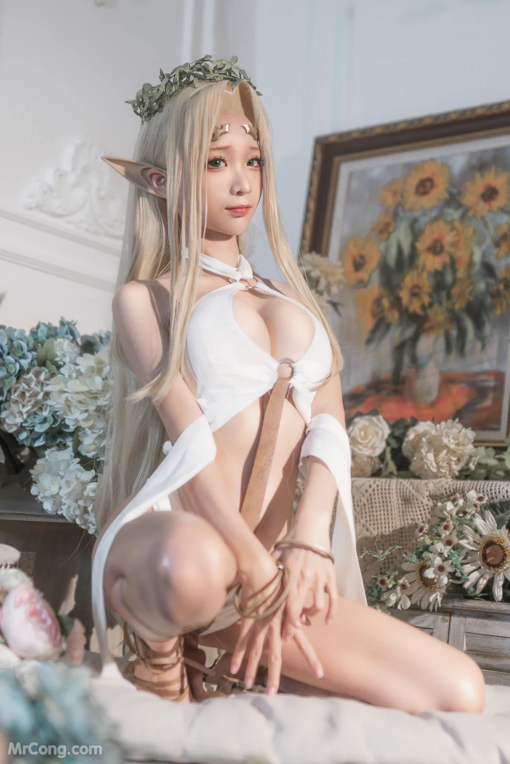 Coser@蠢沫沫 (chunmomo): White Elf (147 photos) – Page 8