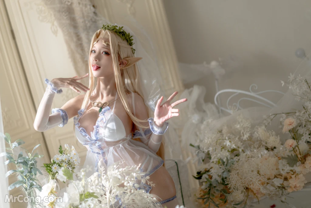 Coser@蠢沫沫 (chunmomo): White Elf (147 photos) – Page 10