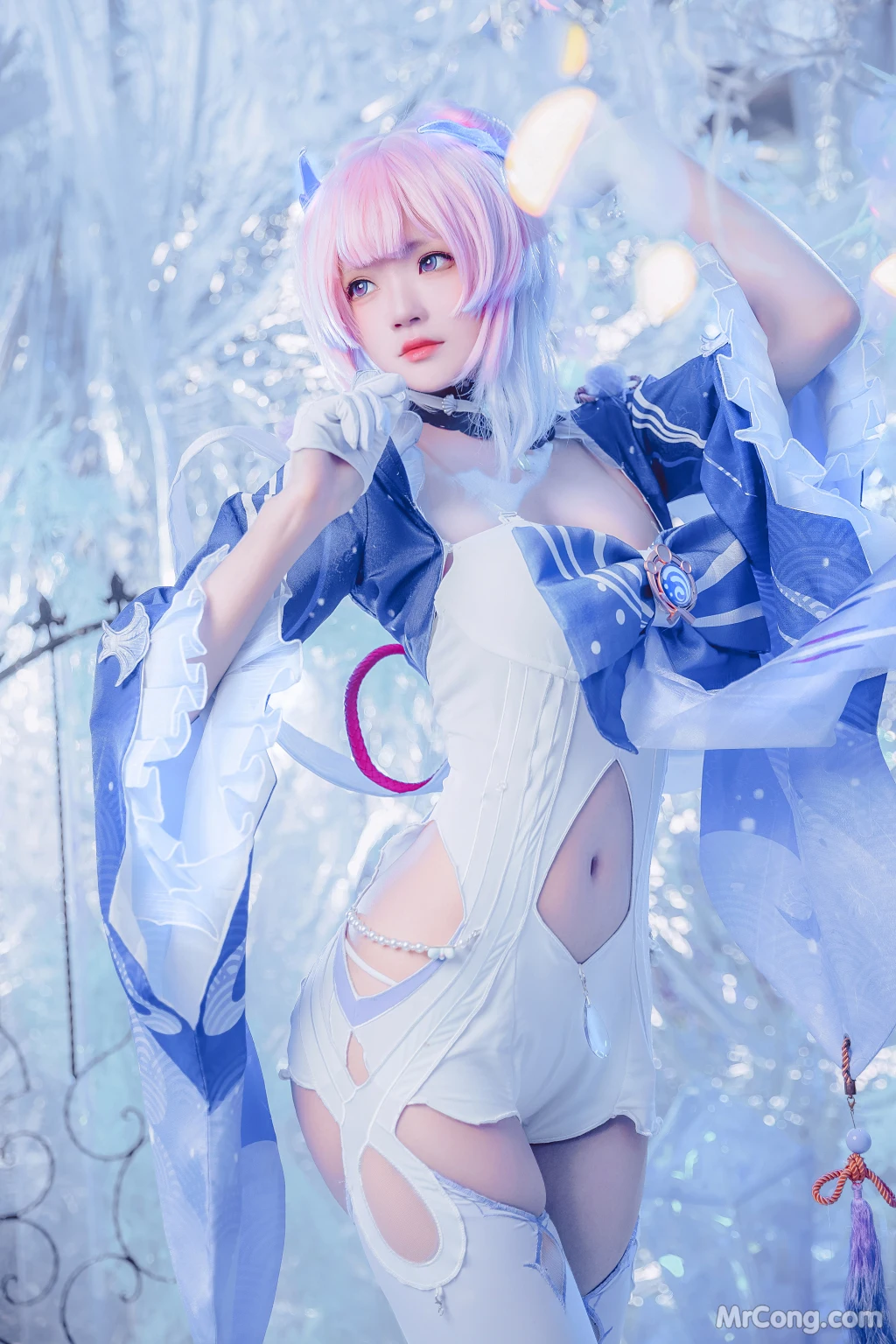 Coser@桜桃喵 Vol.153: 珊瑚宫心海 (29 photos + 3 videos)插图6