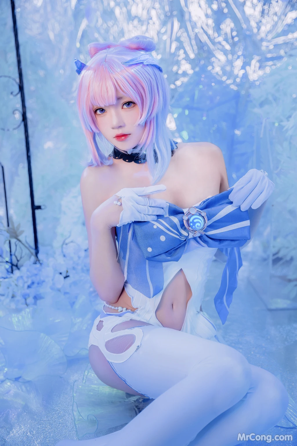 Coser@桜桃喵 Vol.153: 珊瑚宫心海 (29 photos + 3 videos) – Page 2