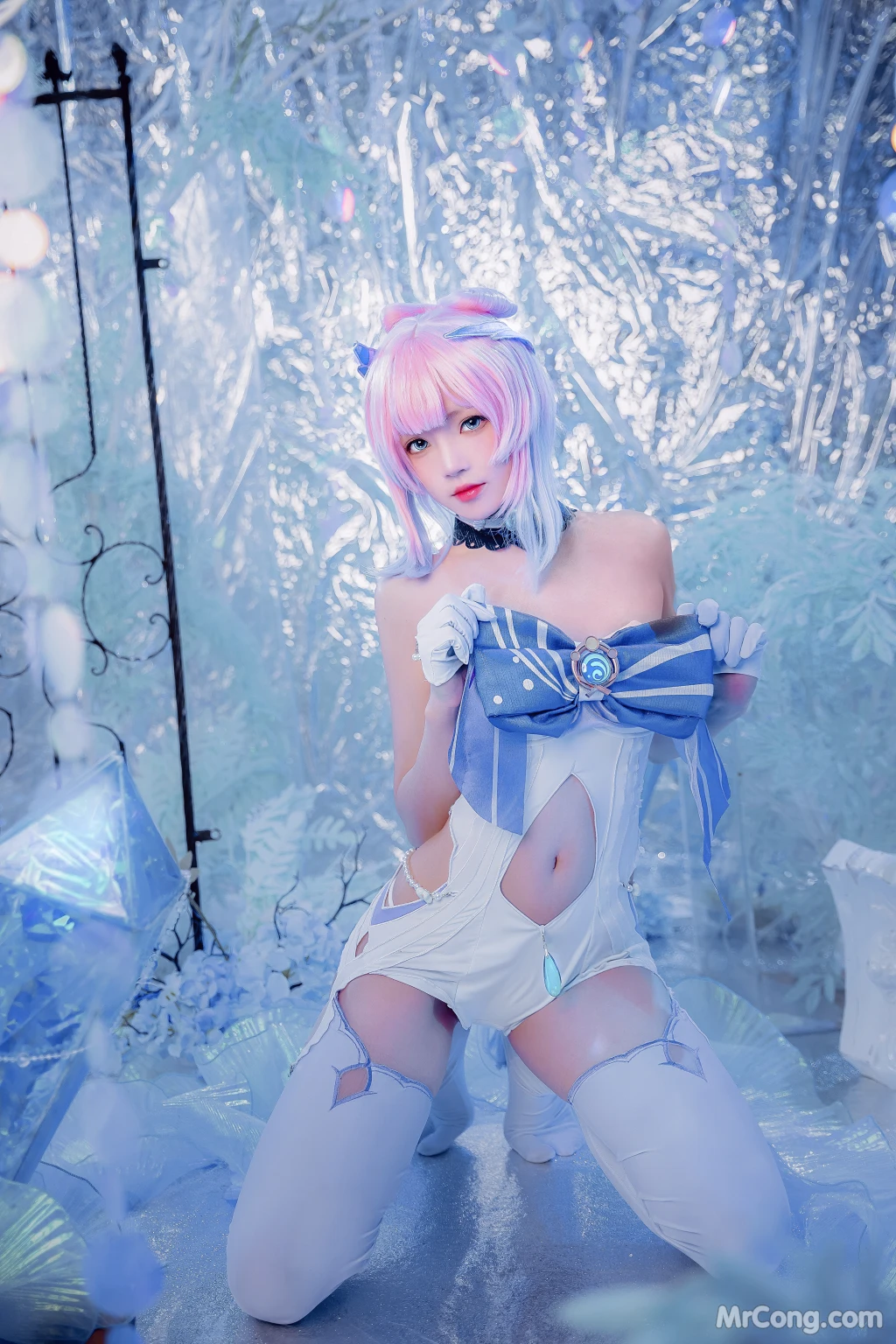 Coser@桜桃喵 Vol.153: 珊瑚宫心海 (29 photos + 3 videos) – Page 2