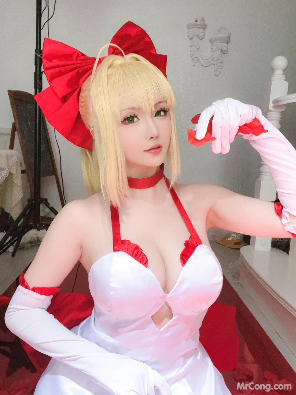 Coser@星之迟迟Hoshilily: 2023 6月计划A FATE-EXTELLA 尼禄 (43 photos) – Page 4