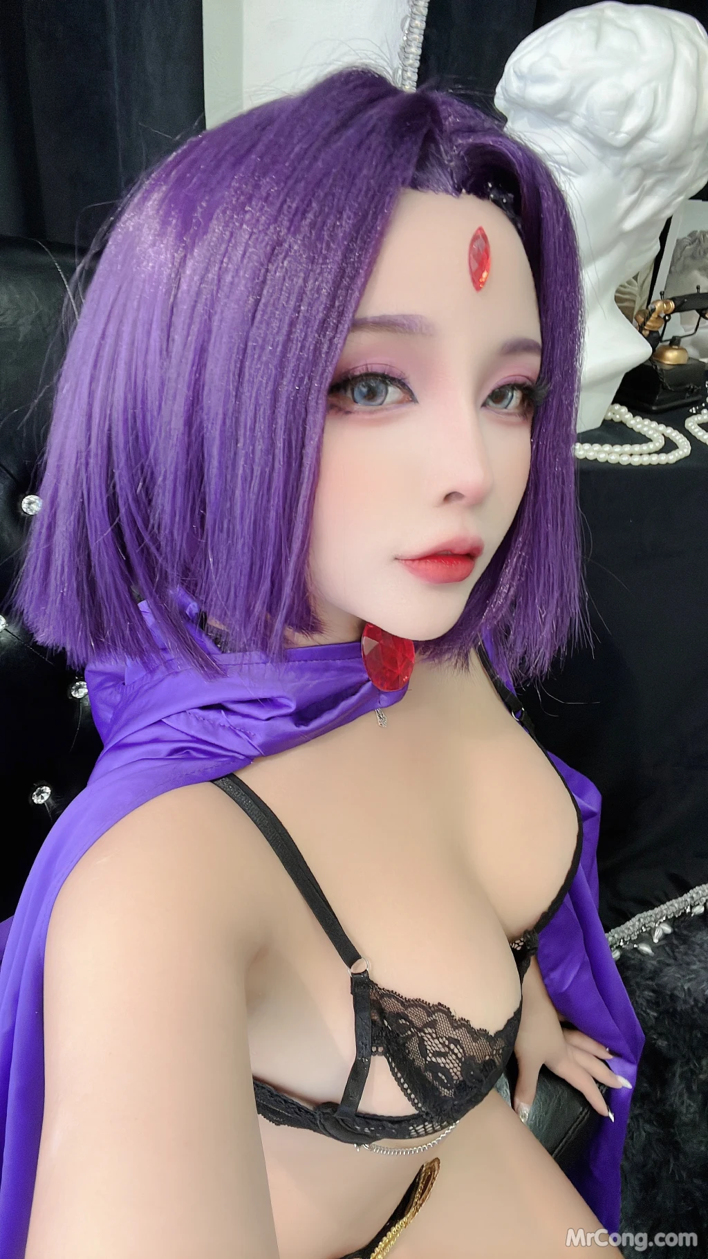 Coser@Sayo Momo: Raven Teen Titans (59 photos + 6 videos)插图8