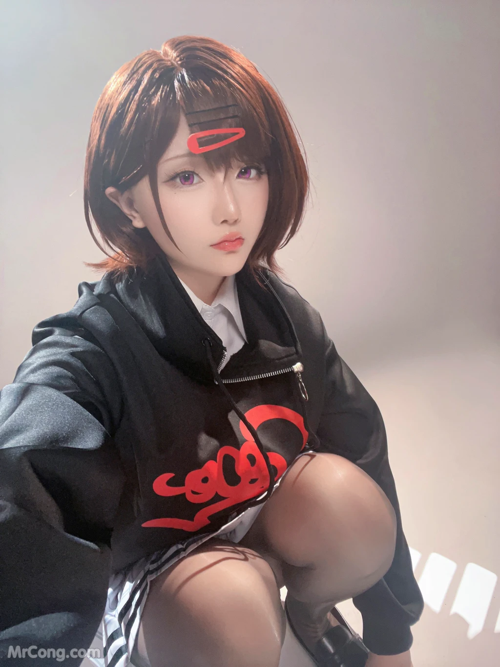 Coser@星之迟迟Hoshilily: 2023 6月计划B 偶像大师-樋口円香 (70 photos + 1 video) – Page 3
