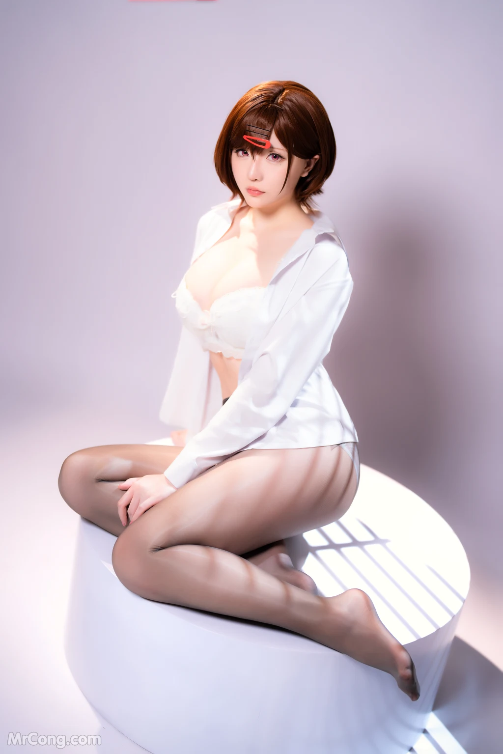 Coser@星之迟迟Hoshilily: 2023 6月计划B 偶像大师-樋口円香 (70 photos + 1 video) – Page 4