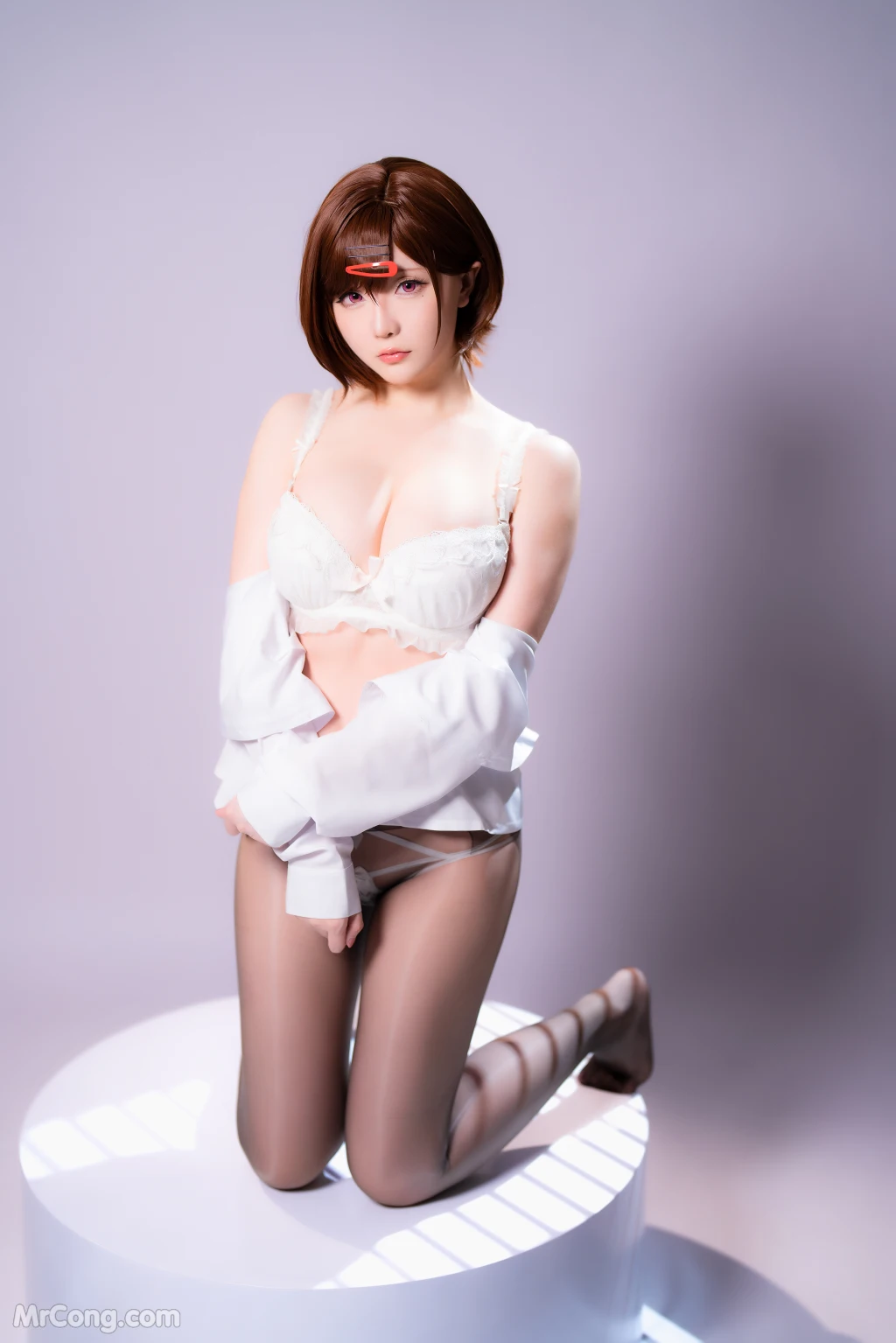Coser@星之迟迟Hoshilily: 2023 6月计划B 偶像大师-樋口円香 (70 photos + 1 video) – Page 6