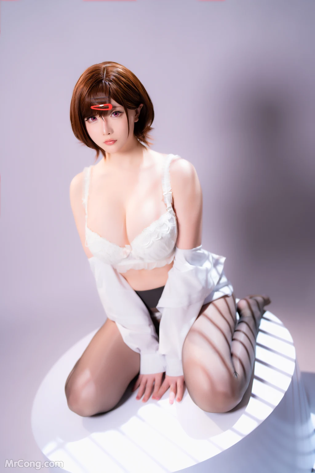 Coser@星之迟迟Hoshilily: 2023 6月计划B 偶像大师-樋口円香 (70 photos + 1 video) – Page 6