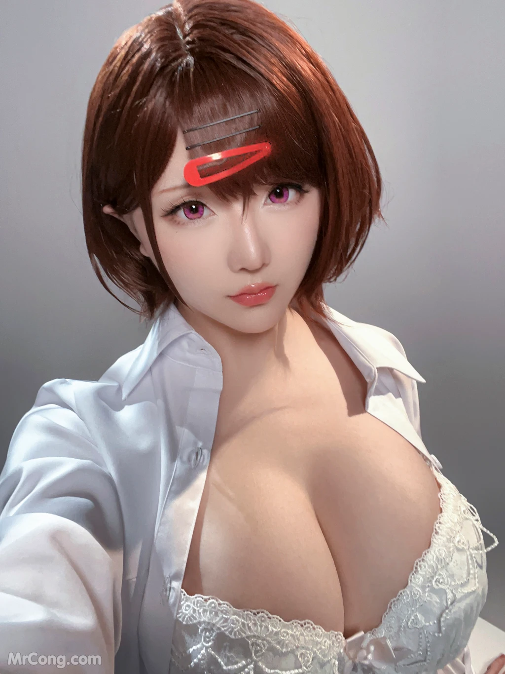 Coser@星之迟迟Hoshilily: 2023 6月计划B 偶像大师-樋口円香 (70 photos + 1 video) – Page 6