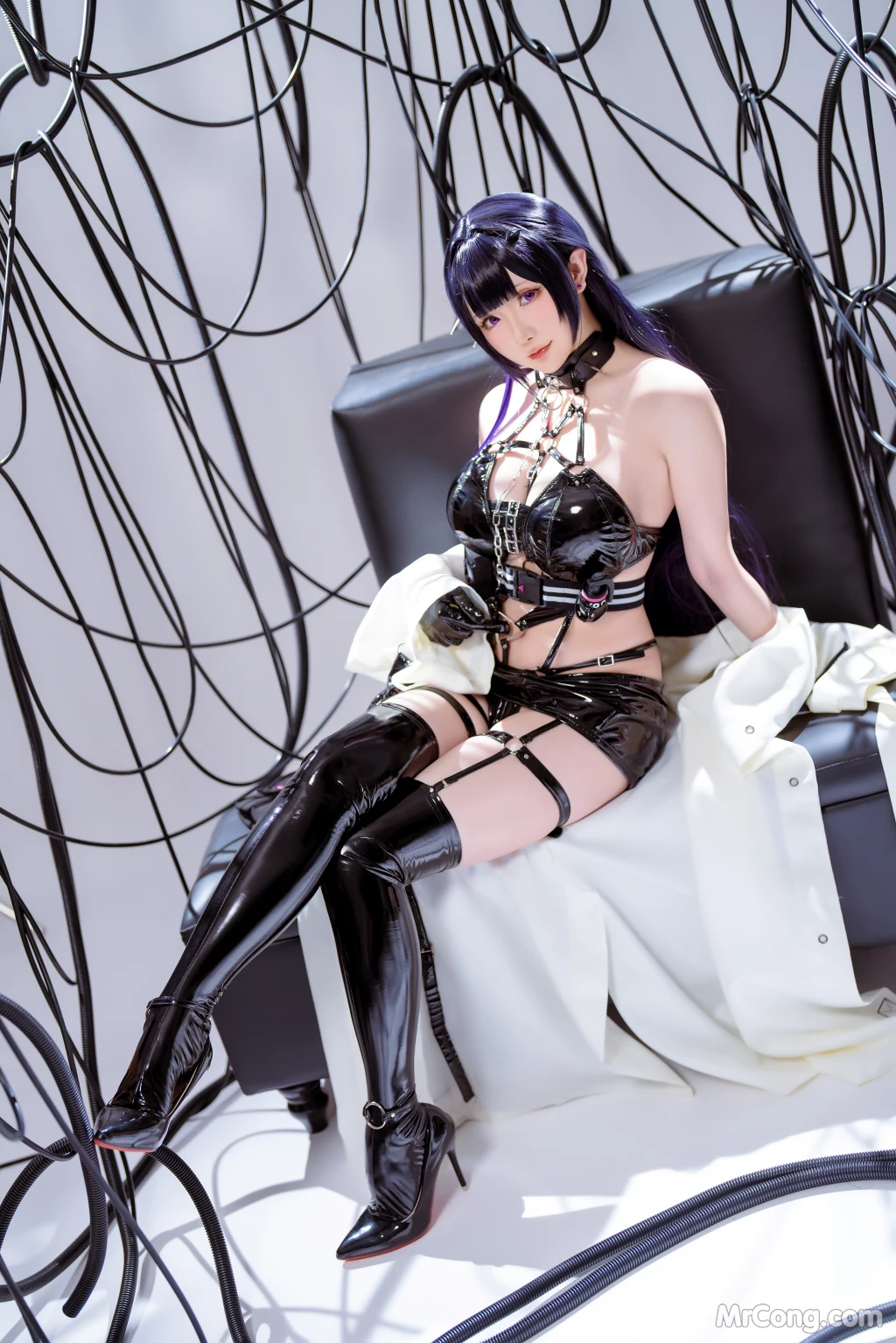 Coser@星之迟迟Hoshilily: 2023 6月计划C Nikke-米哈拉 (91 photos + 2 videos)插图1
