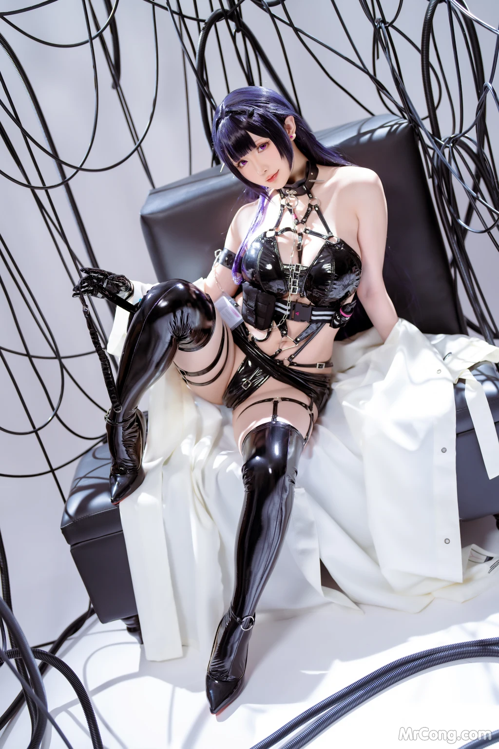 Coser@星之迟迟Hoshilily: 2023 6月计划C Nikke-米哈拉 (91 photos + 2 videos)插图3