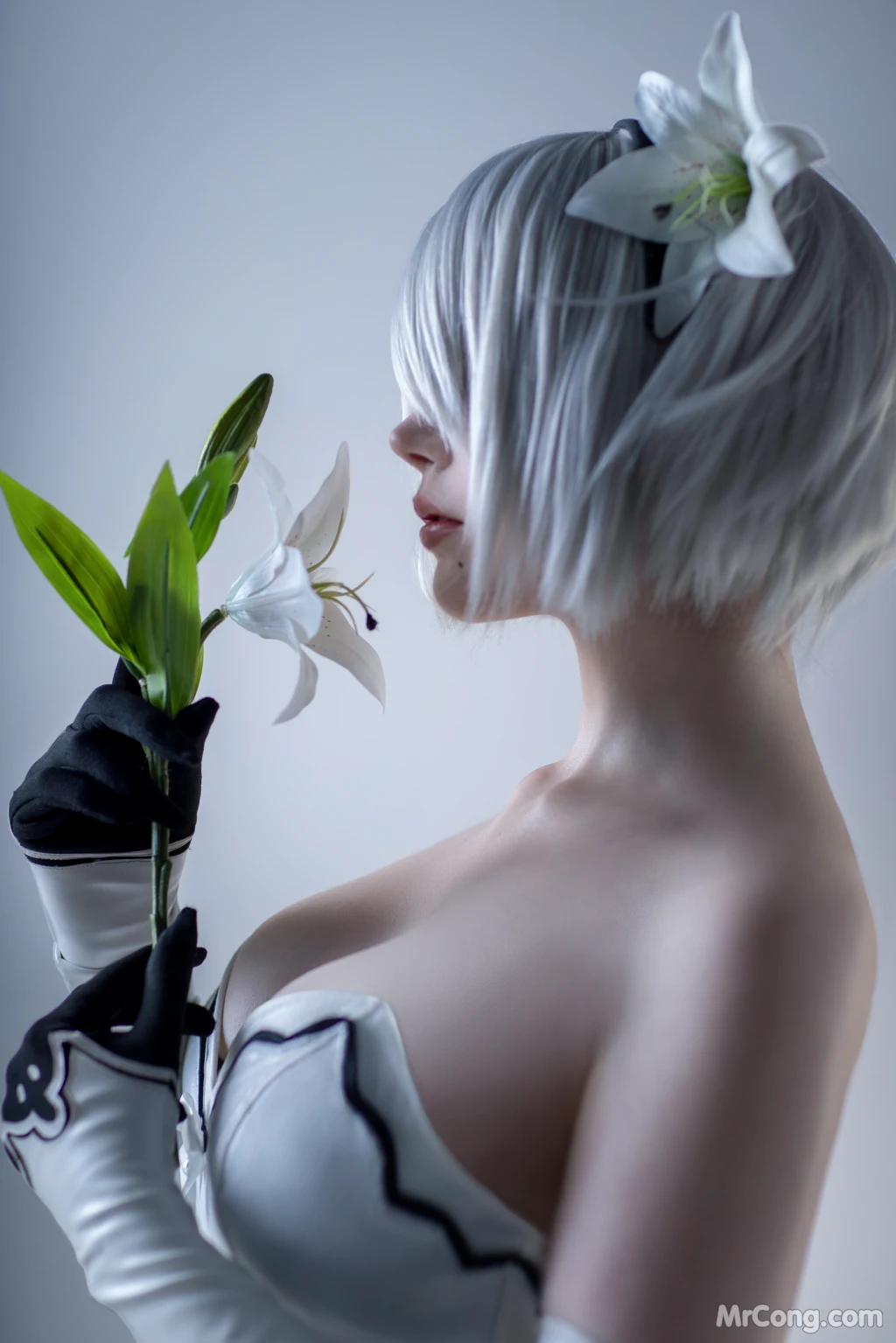 Coser@Sayathefox: 2B Floral (10 photos)插图3