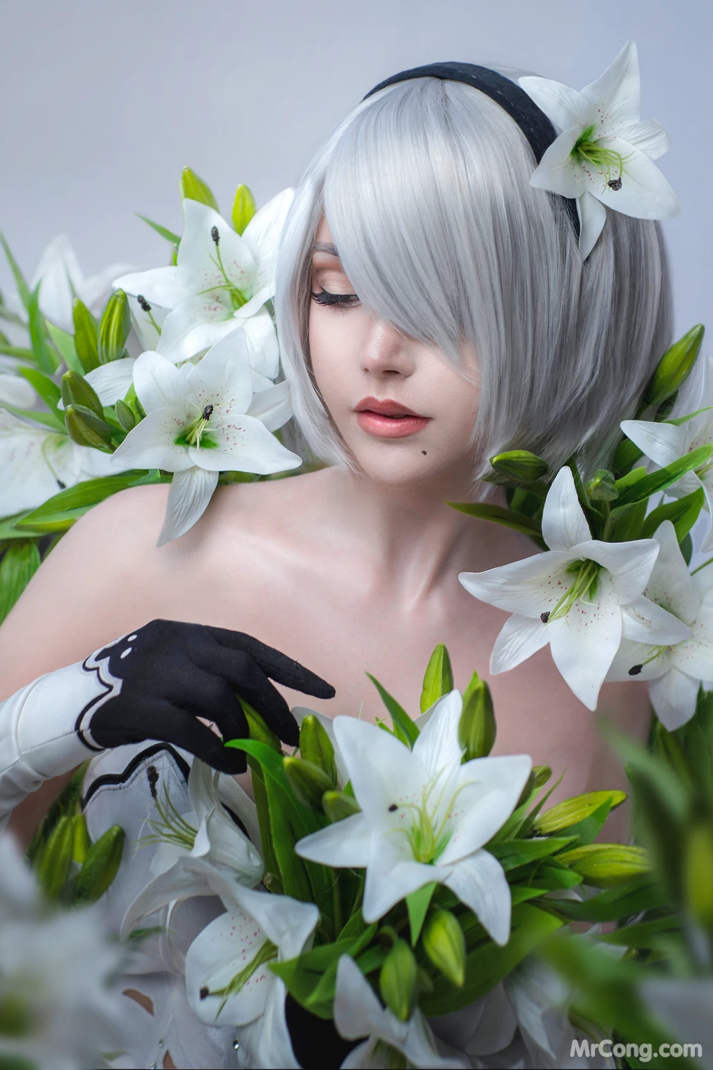 Coser@Sayathefox: 2B Floral (10 photos)插图4