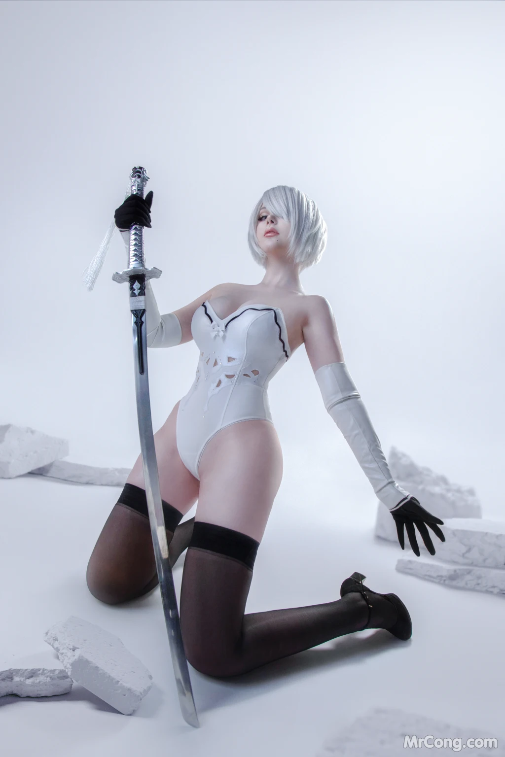 Coser@Sayathefox: 2B Floral (10 photos)插图9