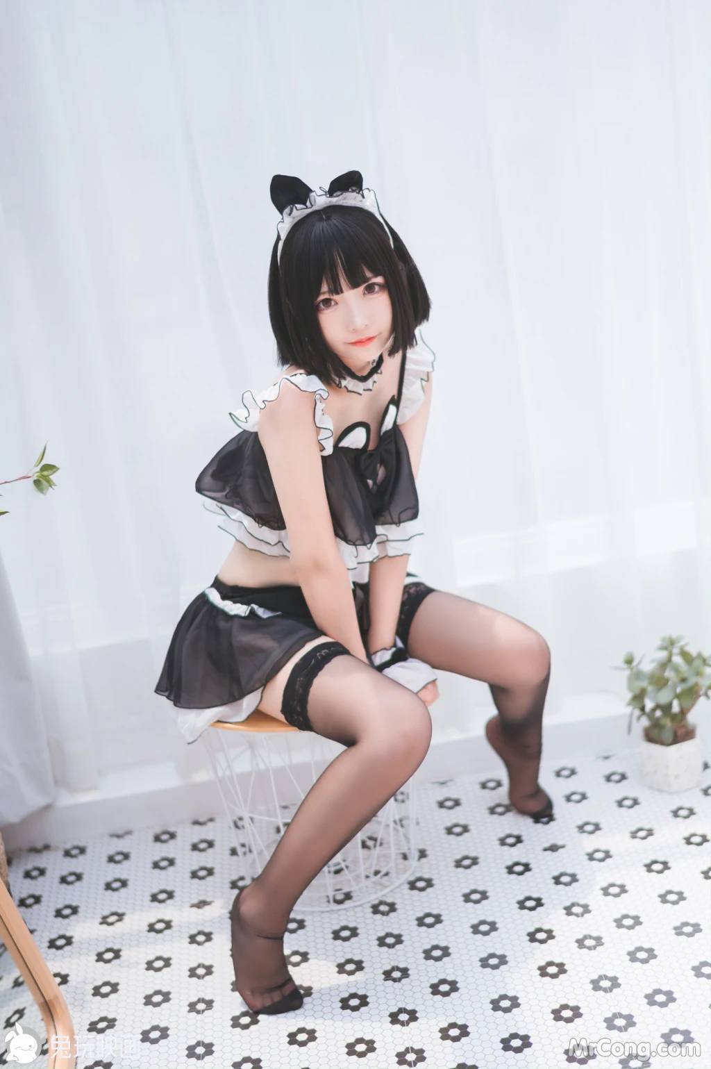 Cosplay@兔玩映画 Vol.055: 黑丝猫耳 (46 photos) – Page 4