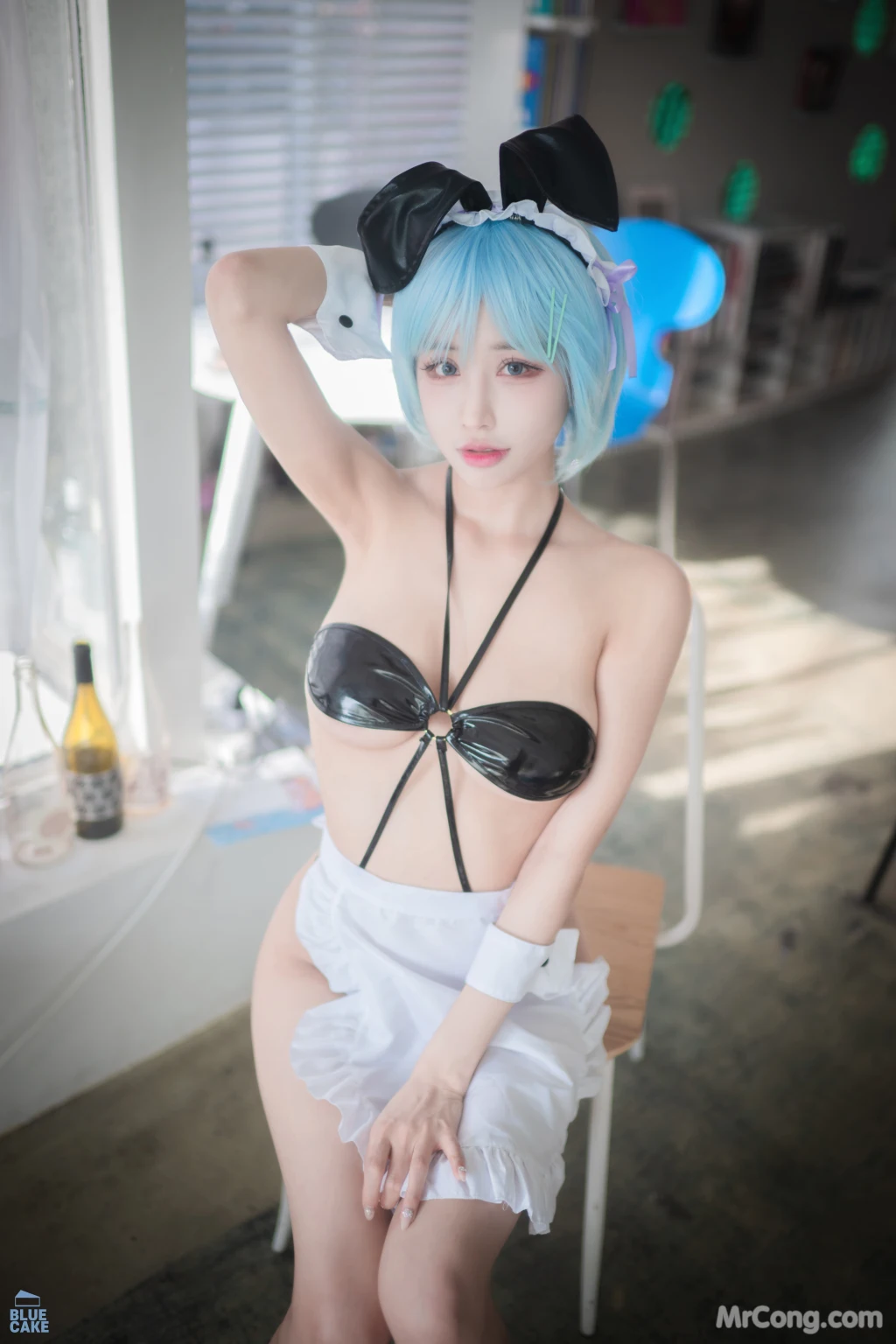 [BLUECAKE] YeonYu (연유): Vol.02 MY MASTER Maid (RED.Ver) (125 photos) – Page 6