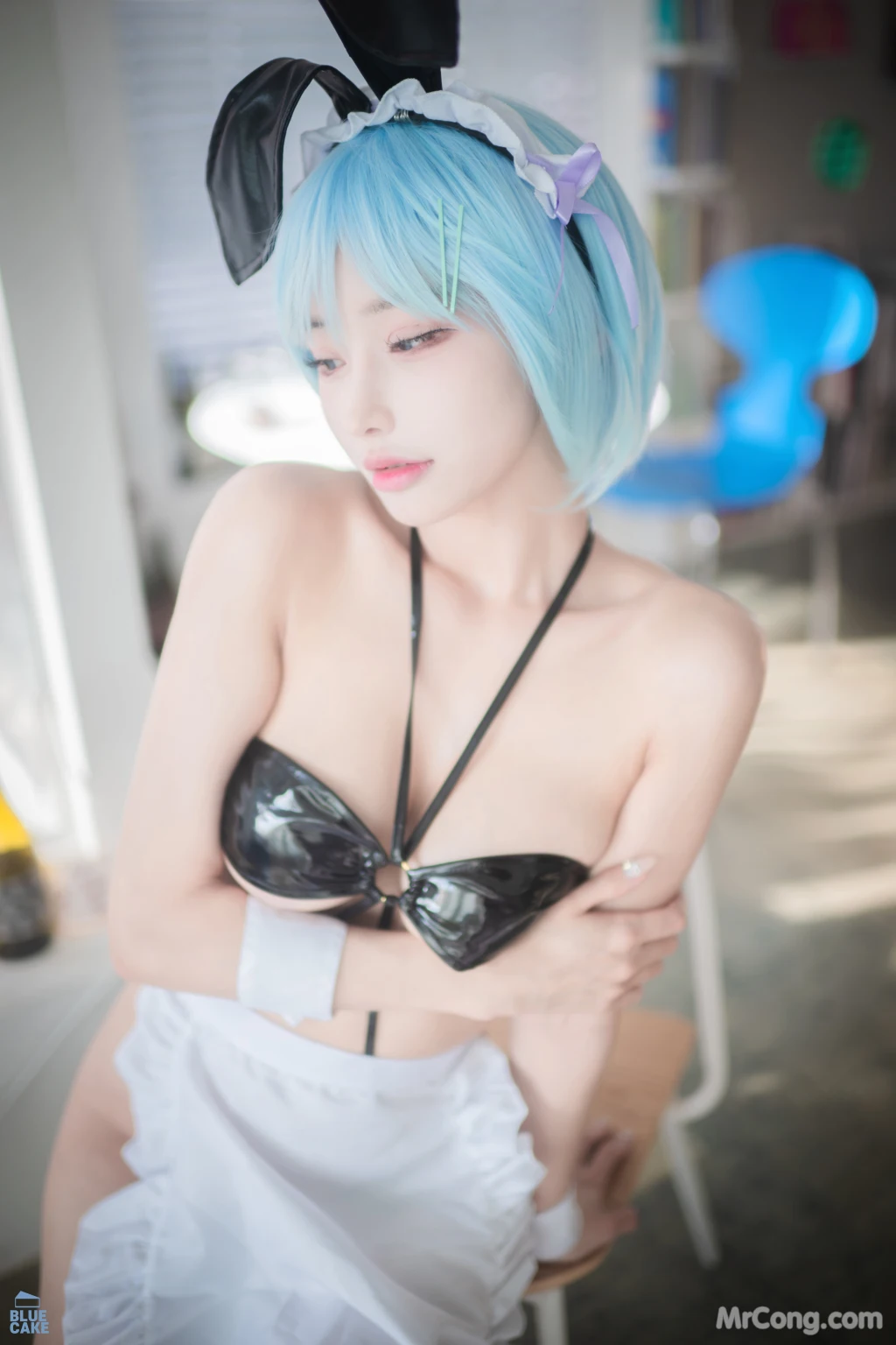 [BLUECAKE] YeonYu (연유): Vol.02 MY MASTER Maid (RED.Ver) (125 photos) – Page 6