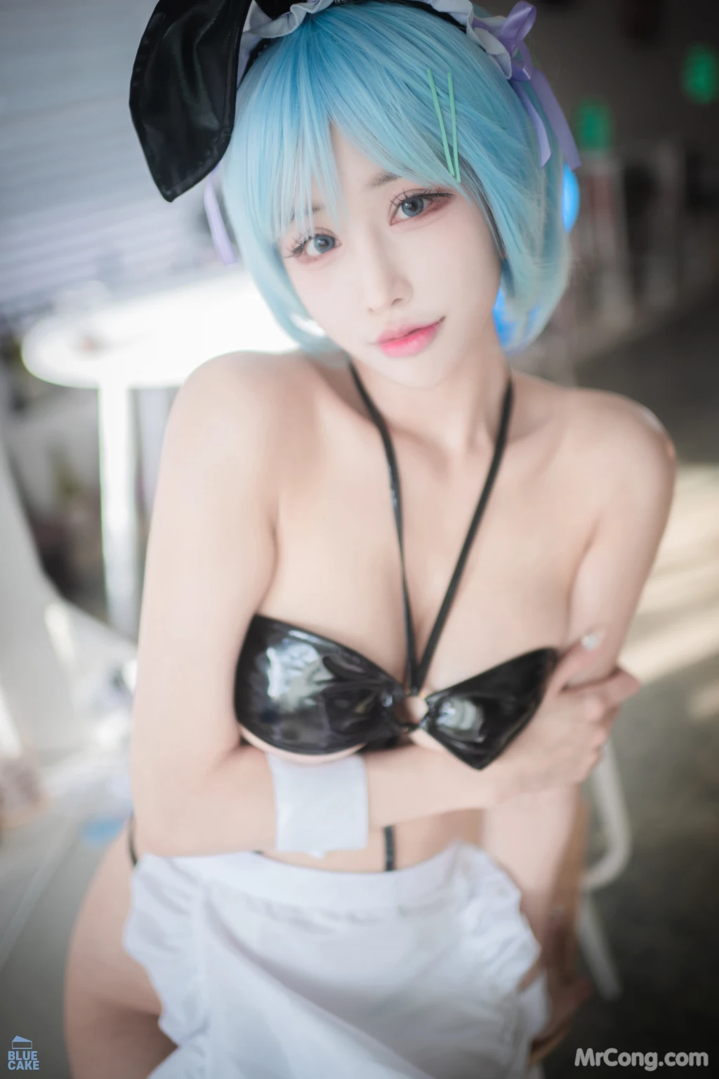 [BLUECAKE] YeonYu (연유): Vol.02 MY MASTER Maid (RED.Ver) (125 photos) – Page 6