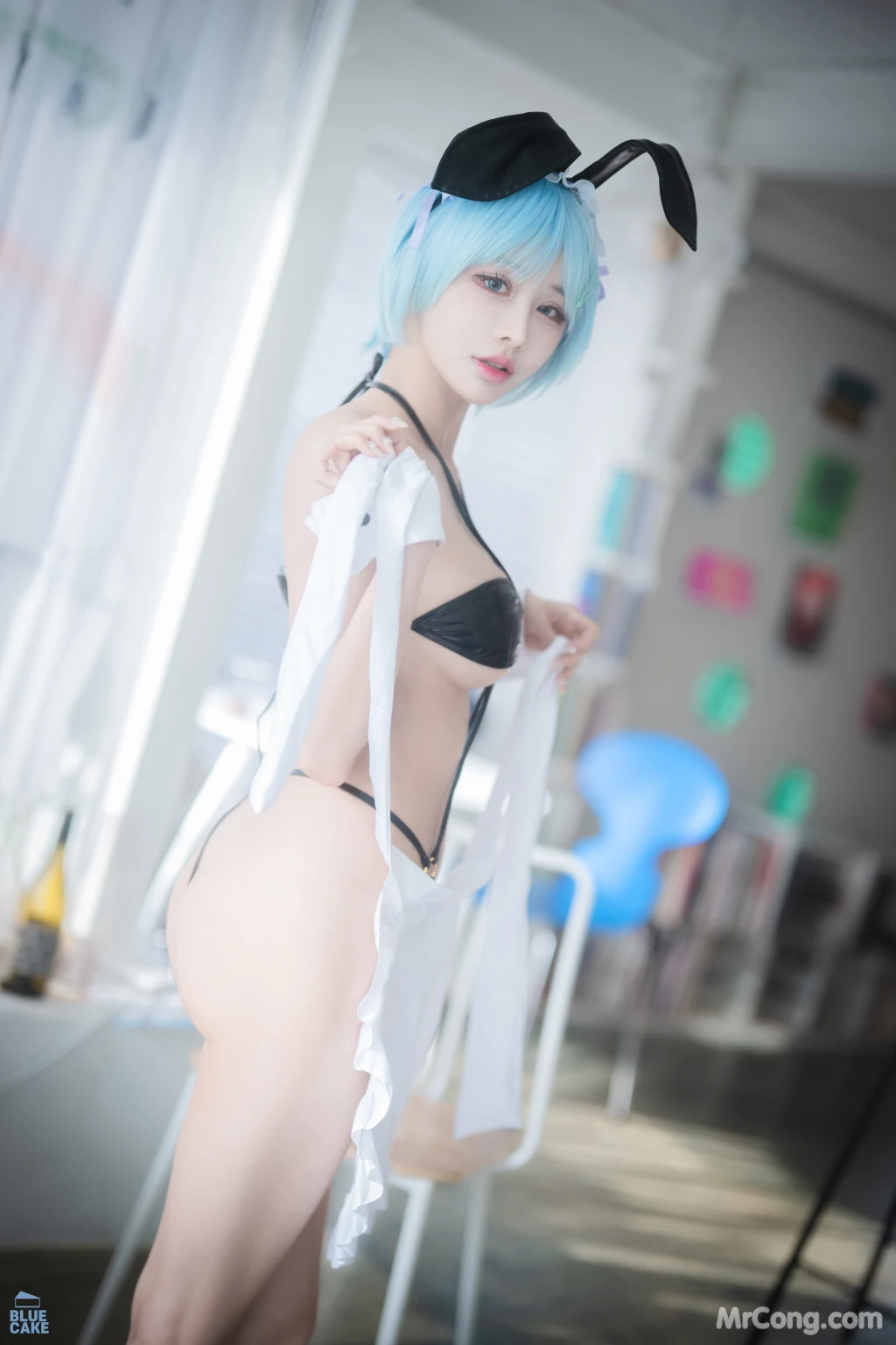 [BLUECAKE] YeonYu (연유): Vol.02 MY MASTER Maid (RED.Ver) (125 photos) – Page 9