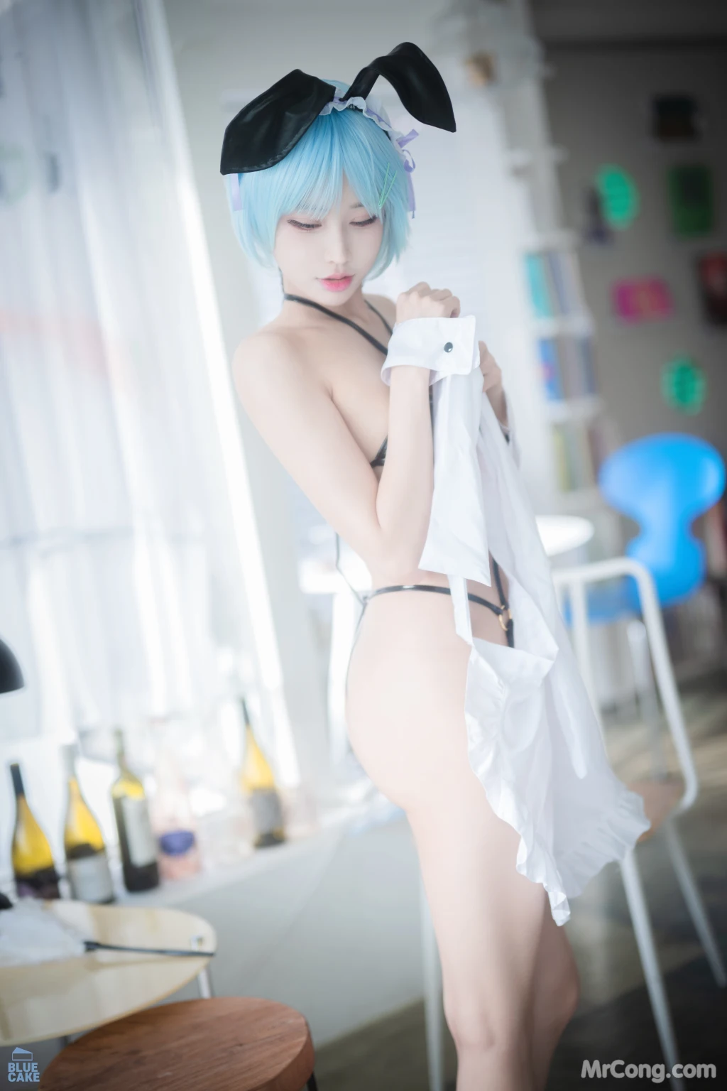 [BLUECAKE] YeonYu (연유): Vol.02 MY MASTER Maid (RED.Ver) (125 photos) – Page 9