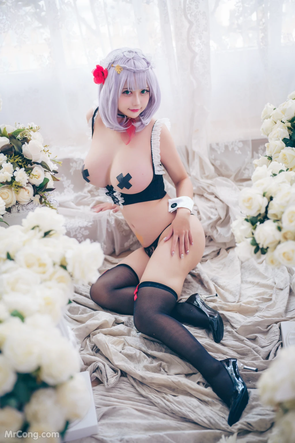 Coser@沖田凜花Rinka: Noelle (30 photos) – Page 2