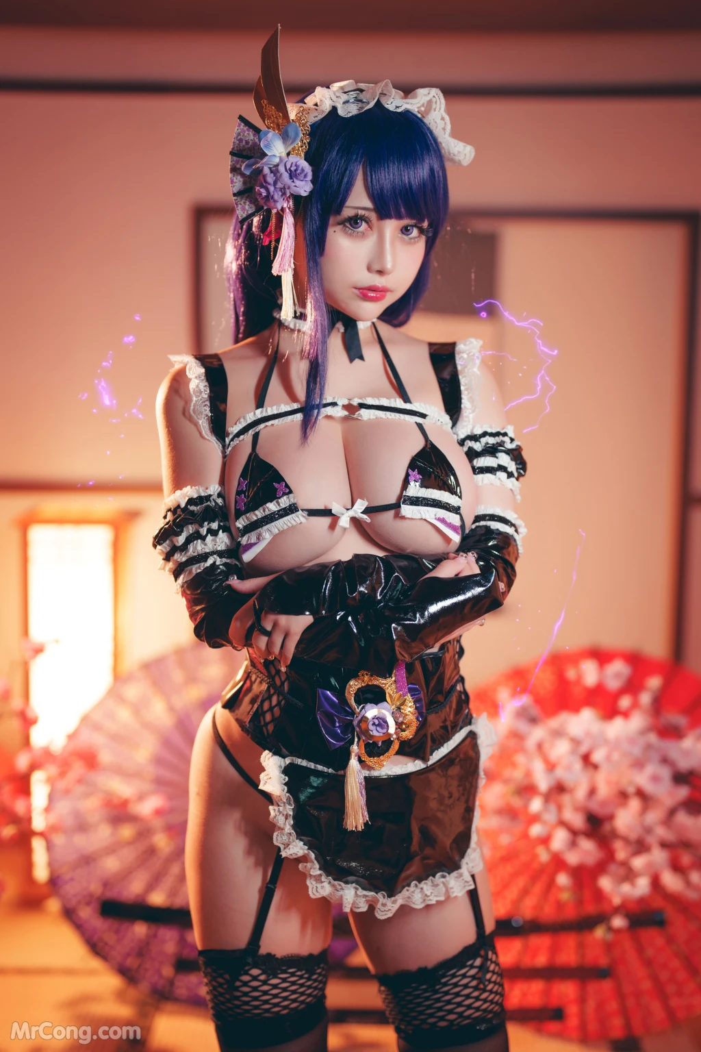 Coser@沖田凜花Rinka: 雷电将军 (30 photos)插图4