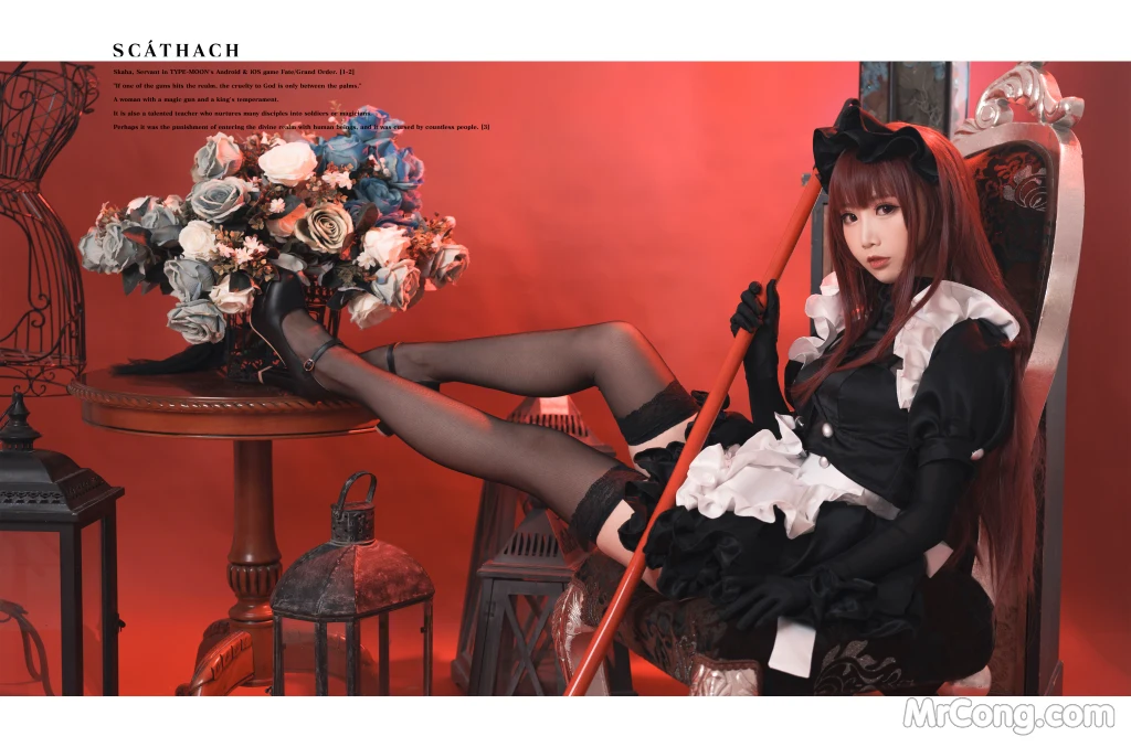 Coser@面饼仙儿 No.056: 斯卡哈女仆 (20 photos) – Page 2