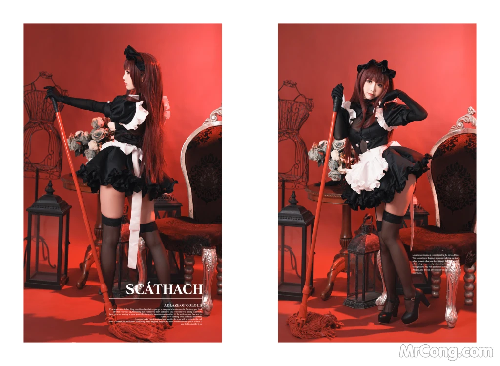 Coser@面饼仙儿 No.056: 斯卡哈女仆 (20 photos) – Page 2