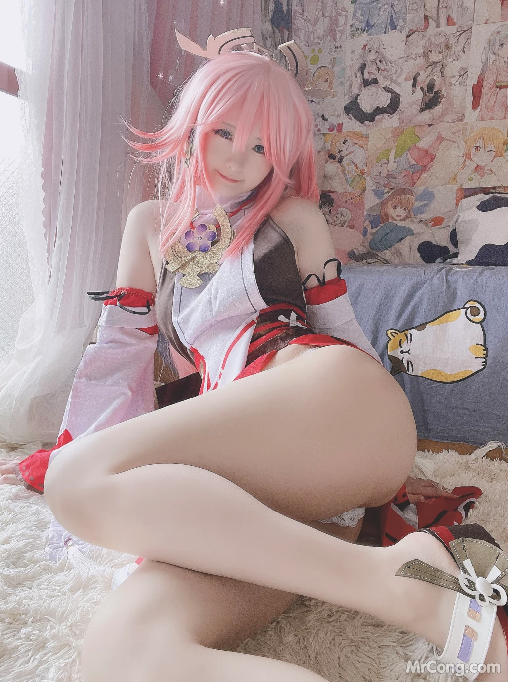 Coser@习呆呆: 八重神子 (24 photos + 1 video) – Page 3