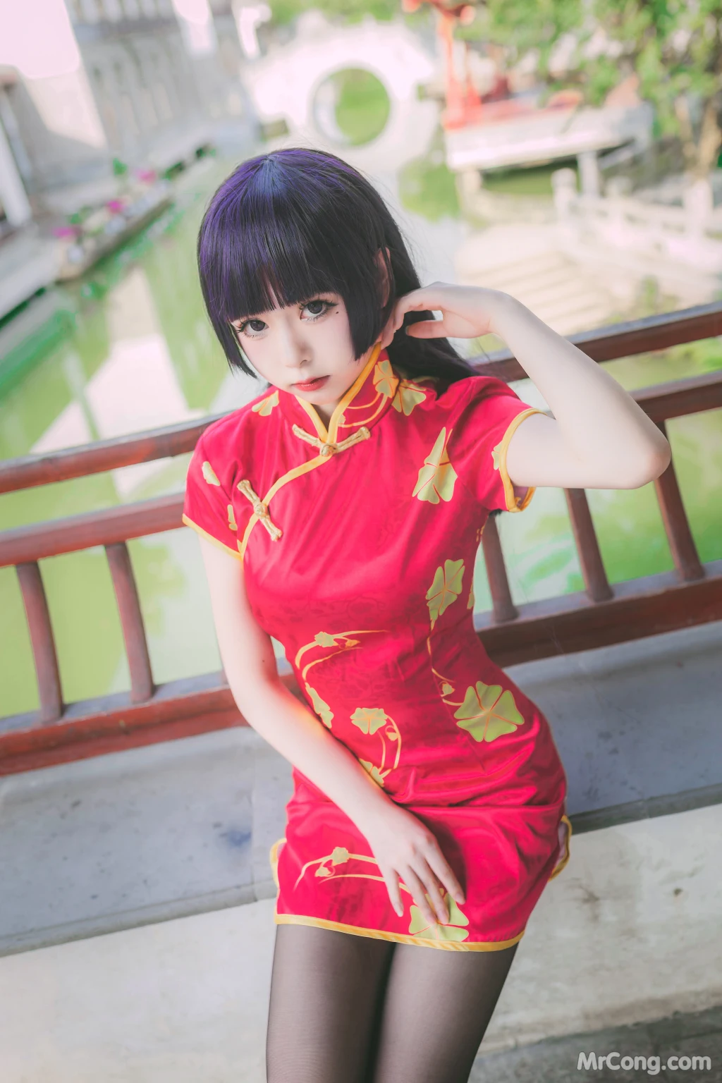 Coser@巧克力小圆面包: 五更琉璃 新春旗袍 (22 photos) – Page 2