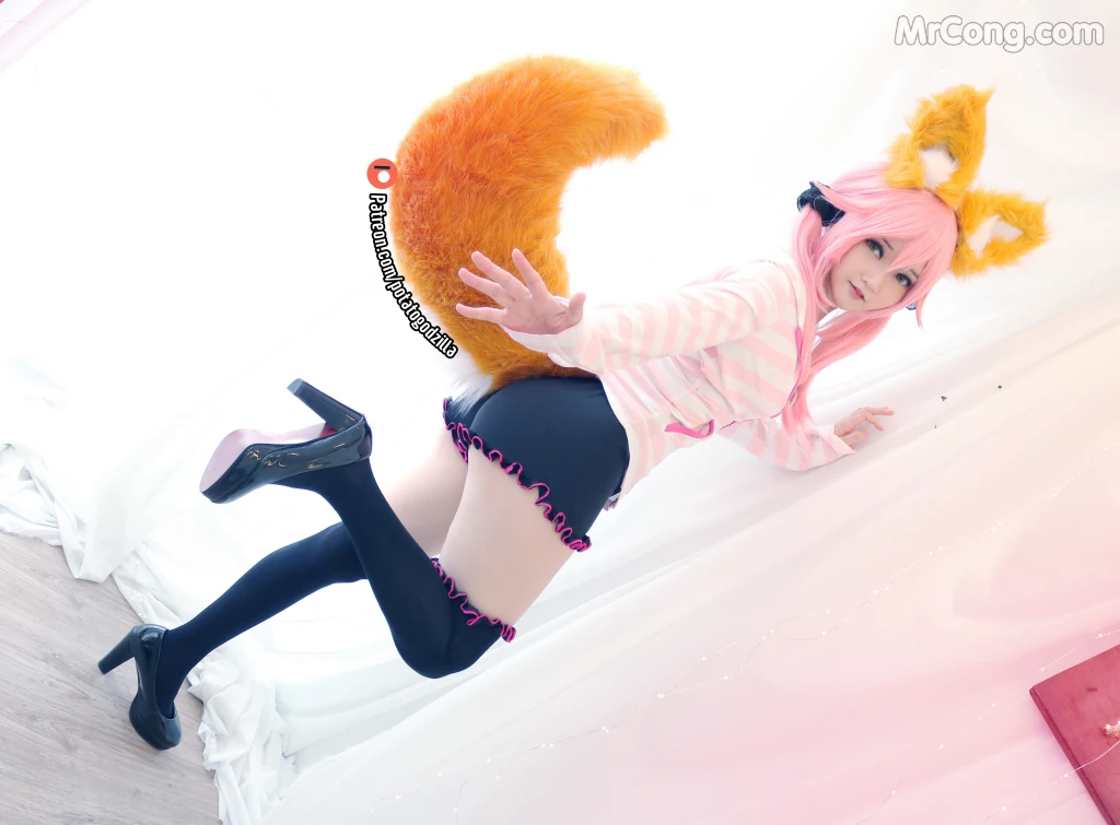 Coser@Potato Godzilla: Tamamo School Uniform (50 photos) – Page 2