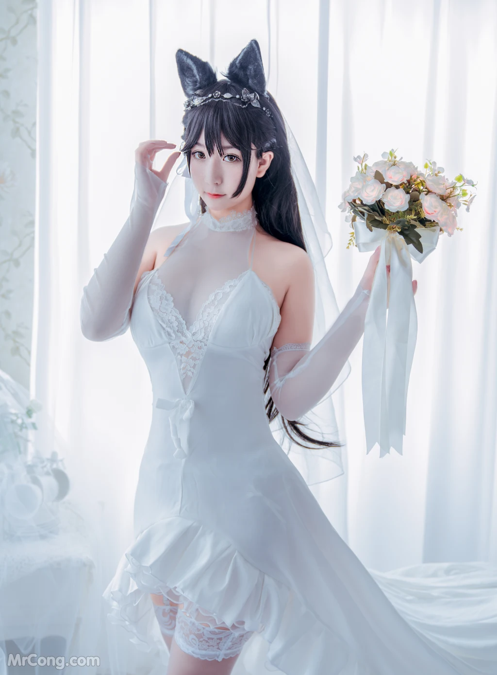 Coser@Mao Jiu Jiang Sakura (猫九酱Sakura): 碧蓝誓约 (95 photos + 4 videos)插图5