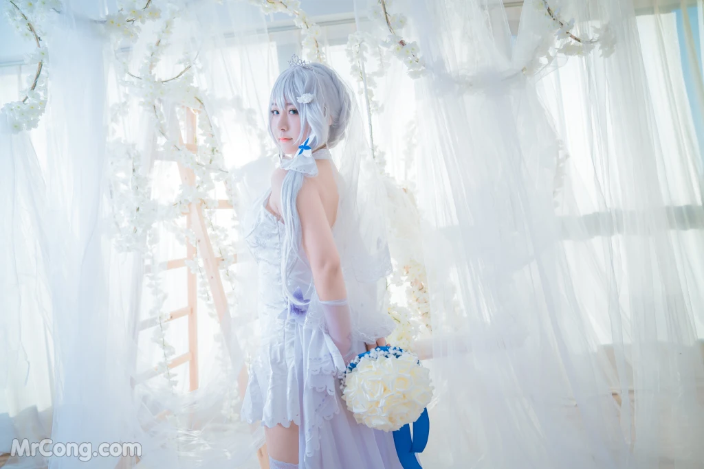 Coser@Mao Jiu Jiang Sakura (猫九酱Sakura): 碧蓝誓约 (95 photos )