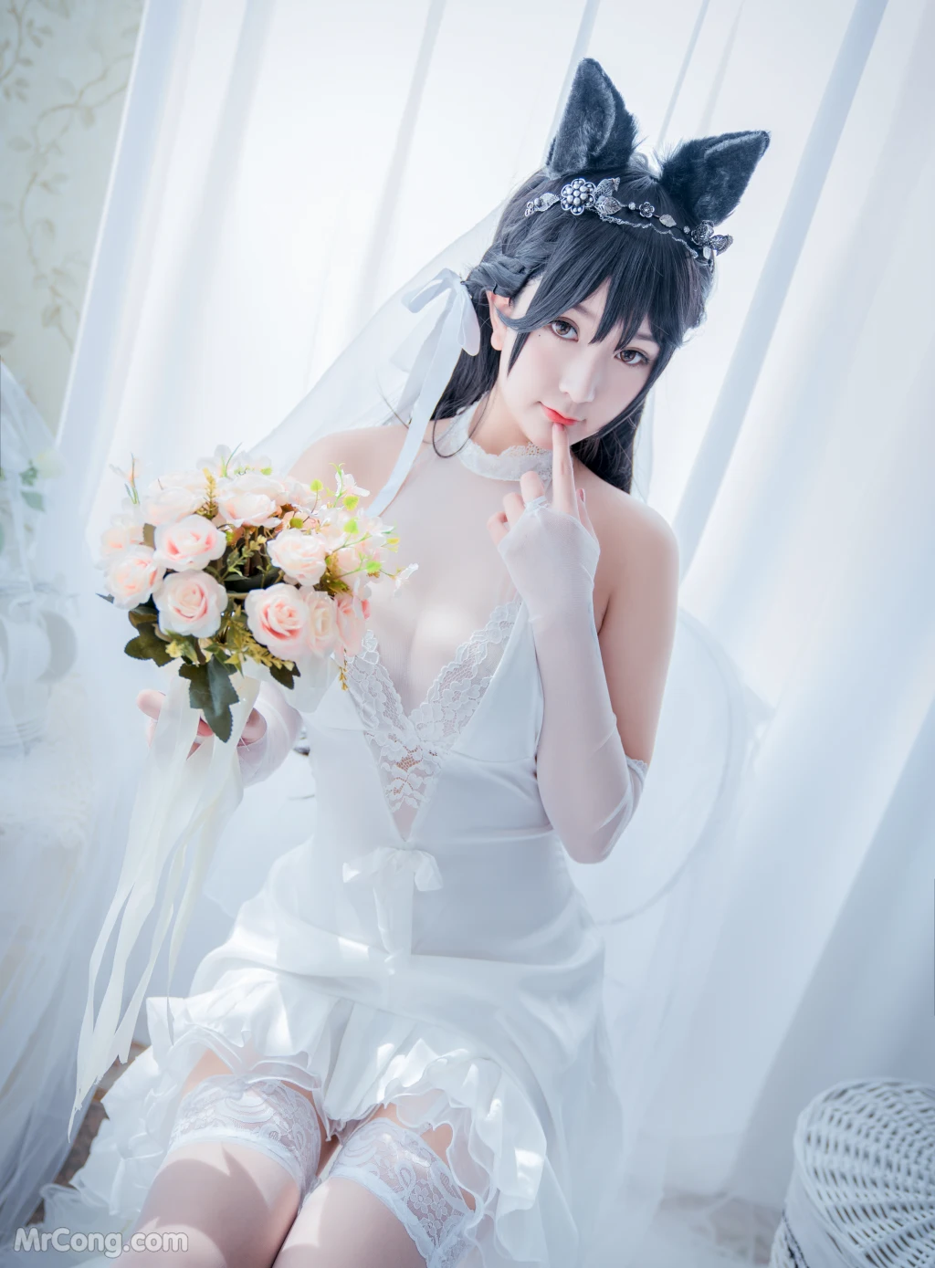 Coser@Mao Jiu Jiang Sakura (猫九酱Sakura): 碧蓝誓约 (95 photos )