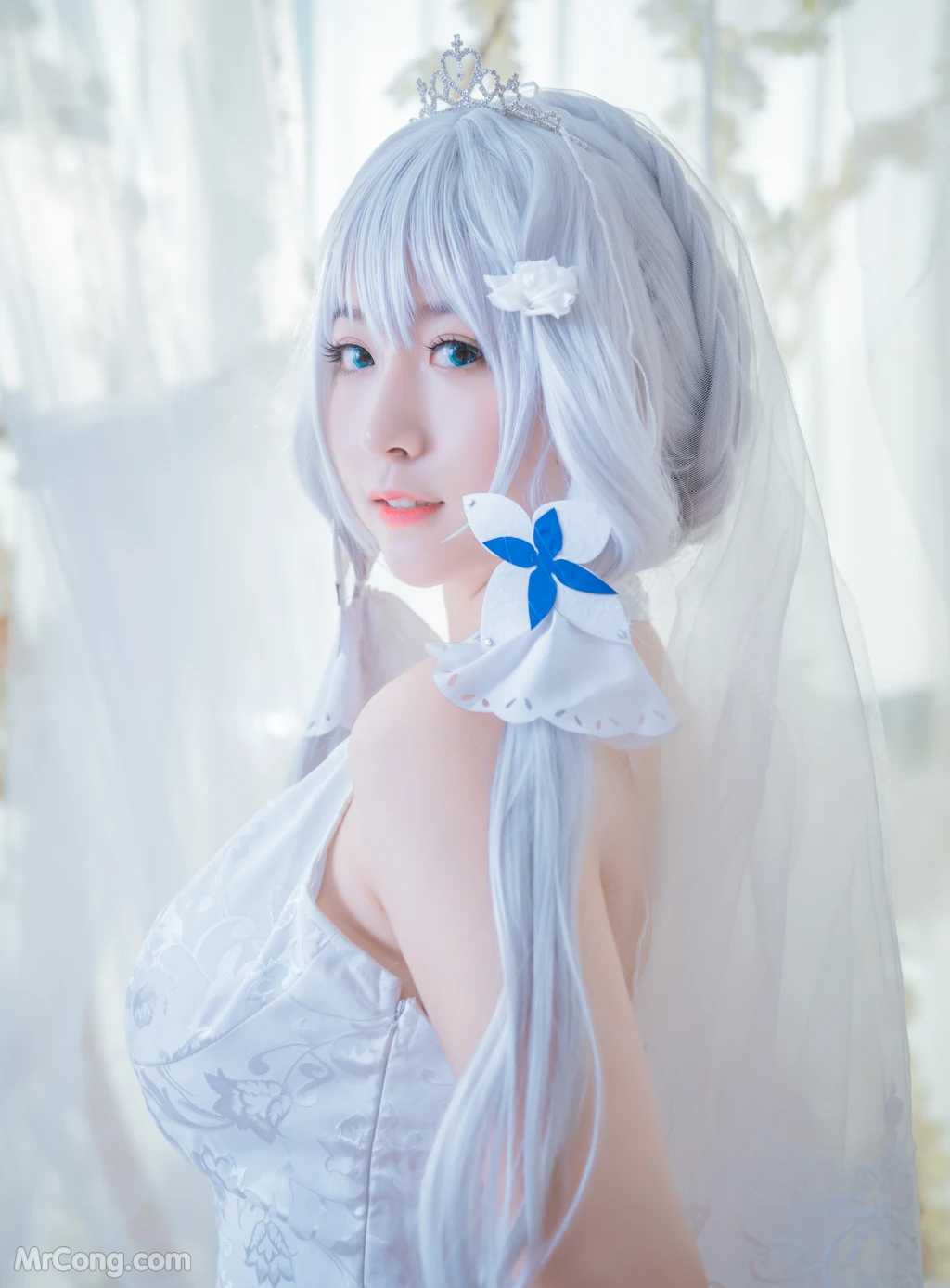 Coser@Mao Jiu Jiang Sakura (猫九酱Sakura): 碧蓝誓约 (95 photos )