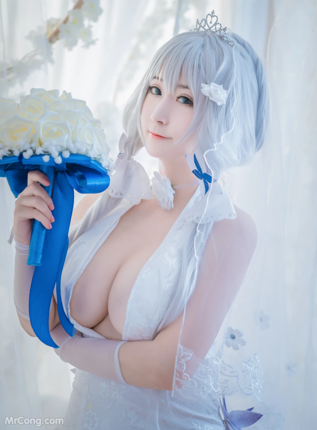 Coser@Mao Jiu Jiang Sakura (猫九酱Sakura): 碧蓝誓约 (95 photos )