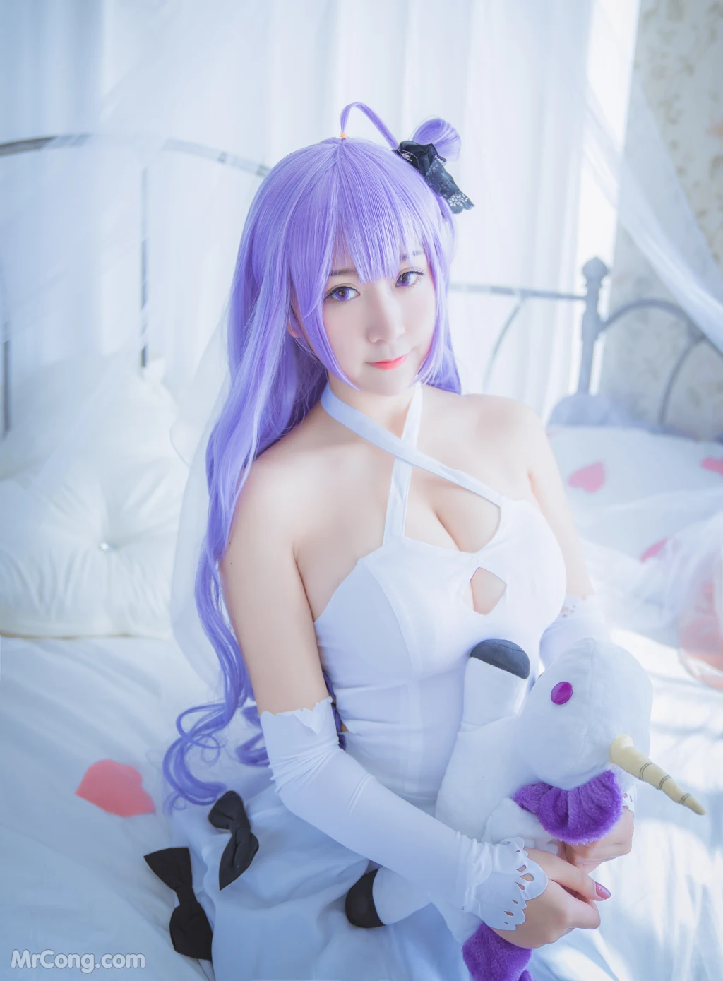 Coser@Mao Jiu Jiang Sakura (猫九酱Sakura): 碧蓝誓约 (95 photos )