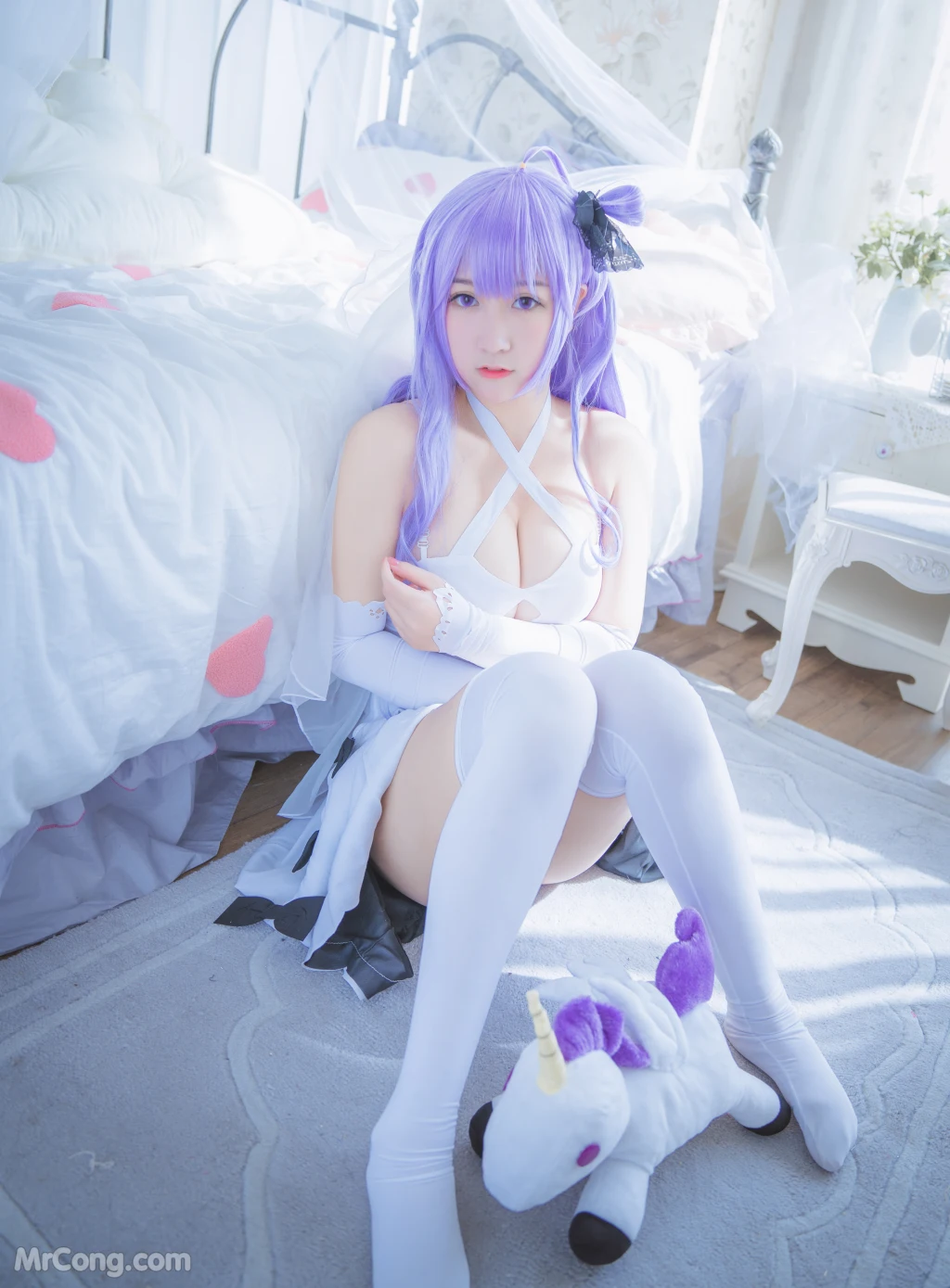 Coser@Mao Jiu Jiang Sakura (猫九酱Sakura): 碧蓝誓约 (95 photos )