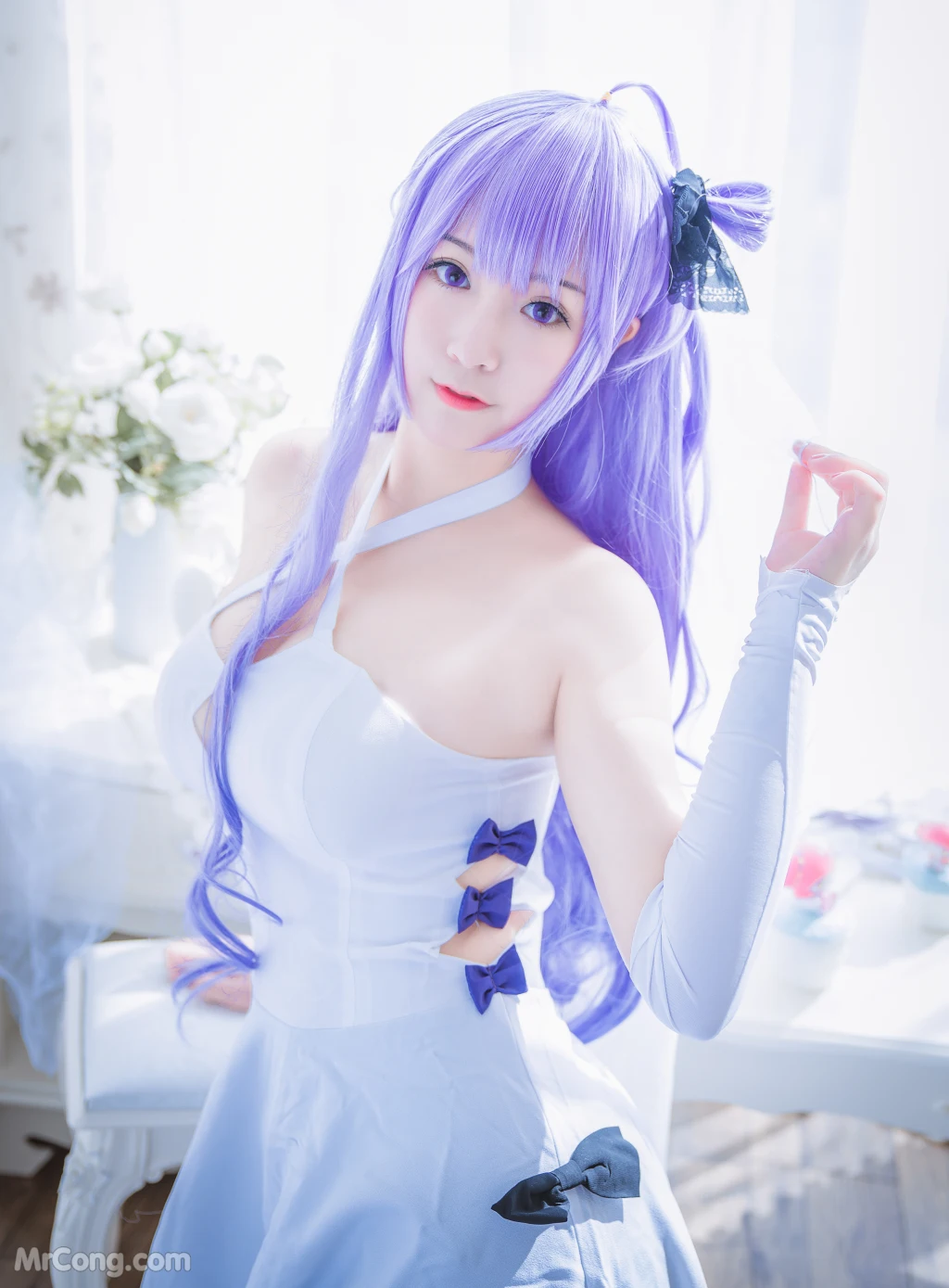 Coser@Mao Jiu Jiang Sakura (猫九酱Sakura): 碧蓝誓约 (95 photos )