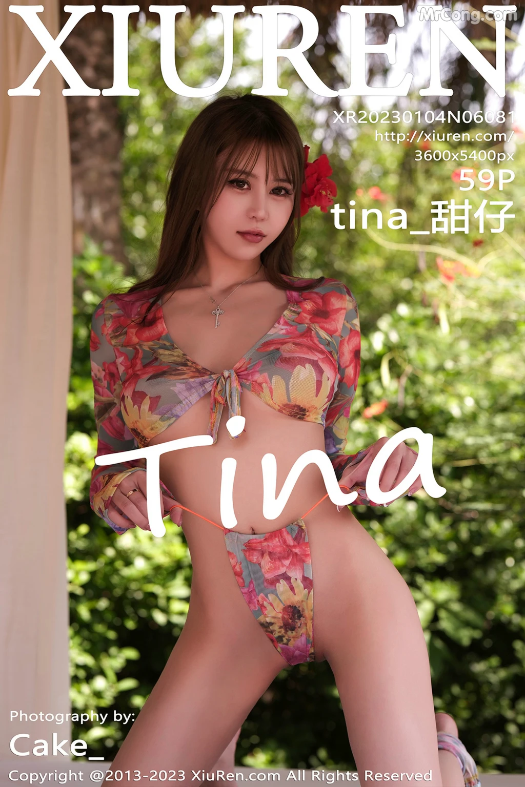 XIUREN No.6081: tina_甜仔 (60 photos)