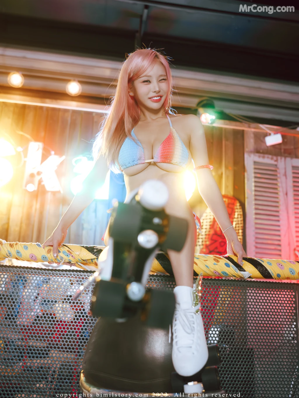 [Bimilstory] BABBYANG (바비앙): Vol.01 Debut Lolli Roller Girl (89 photos )