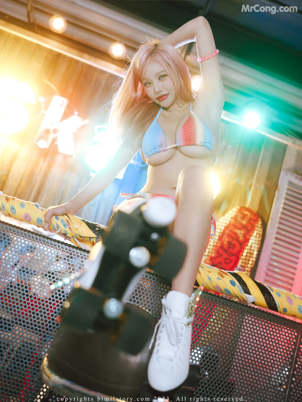 [Bimilstory] BABBYANG (바비앙): Vol.01 Debut Lolli Roller Girl (89 photos )